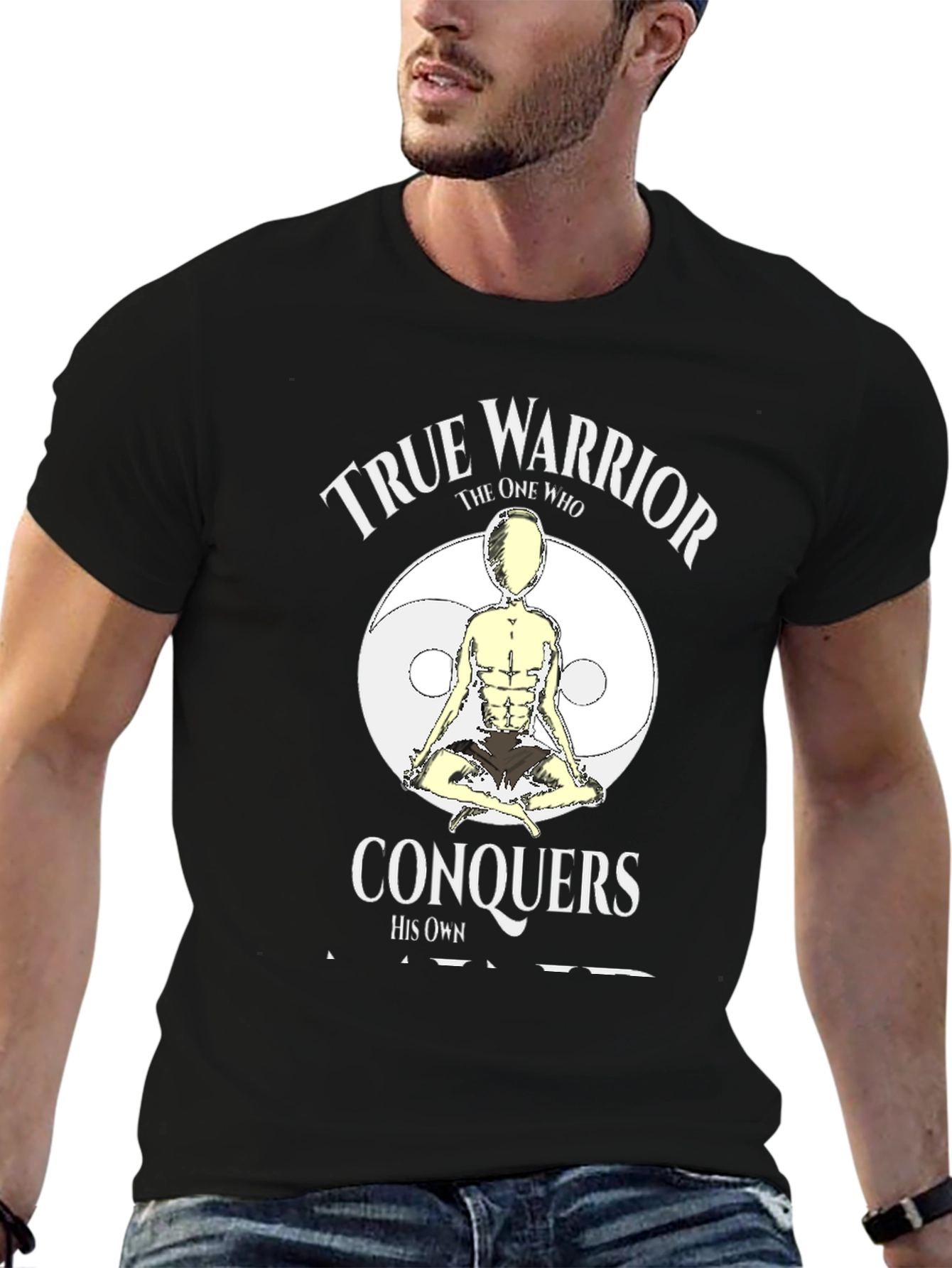 True Warrior Yin Yang Graphic T-Shirt