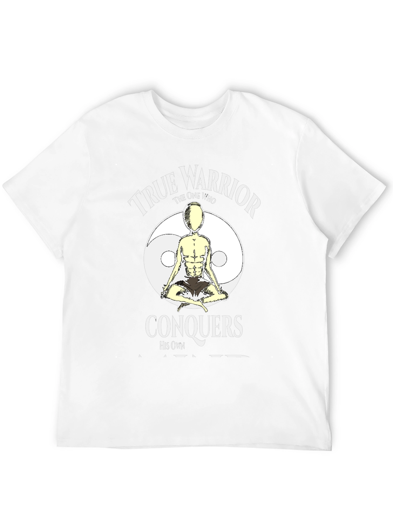True Warrior Yin Yang Graphic T-Shirt