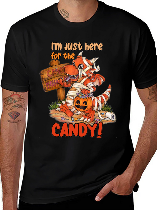 Candy Dragon Graphic Tee - Halloween Fun