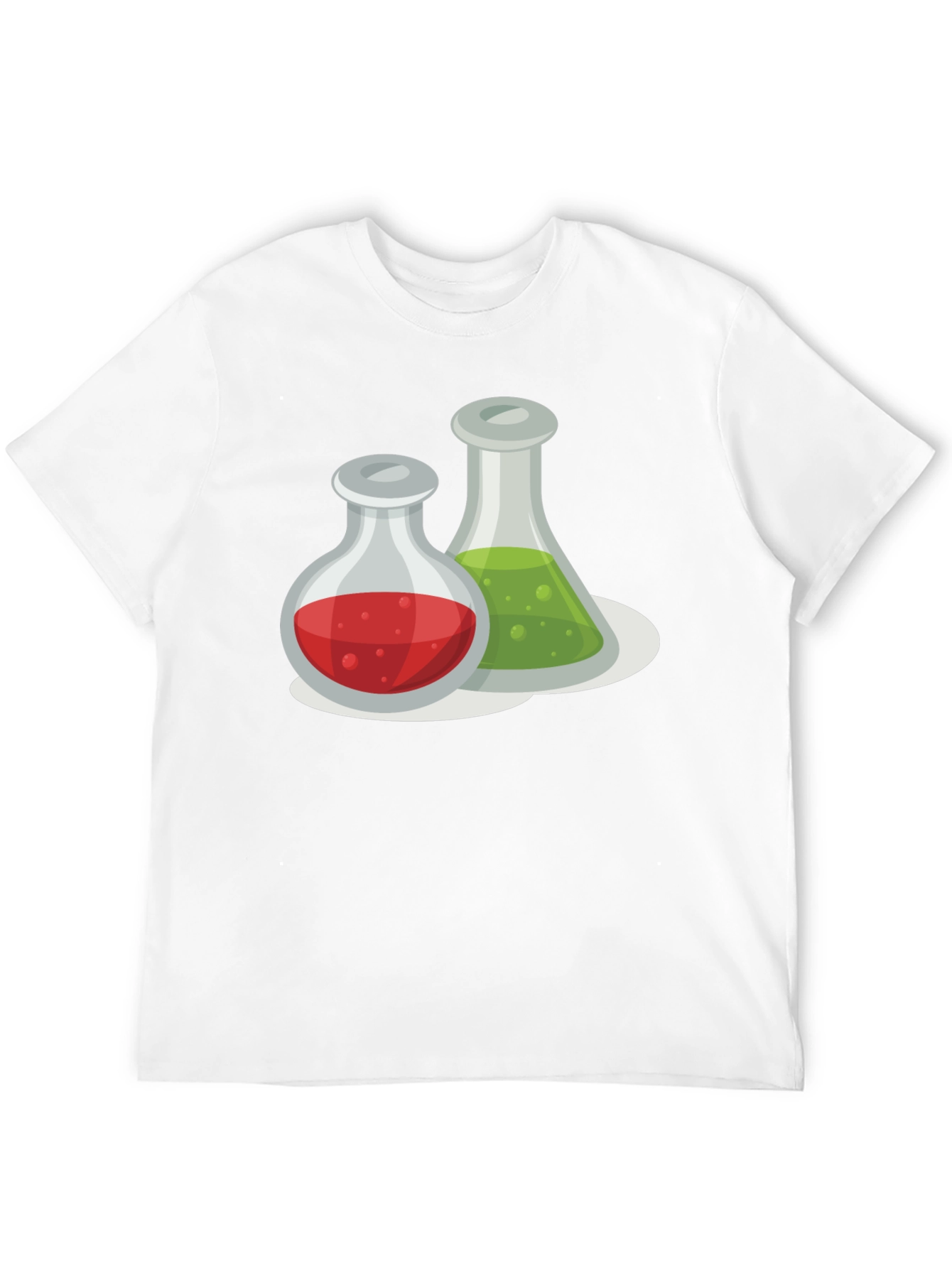 Science Beakers Graphic T-Shirt
