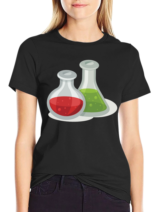 Science Beakers Graphic T-Shirt