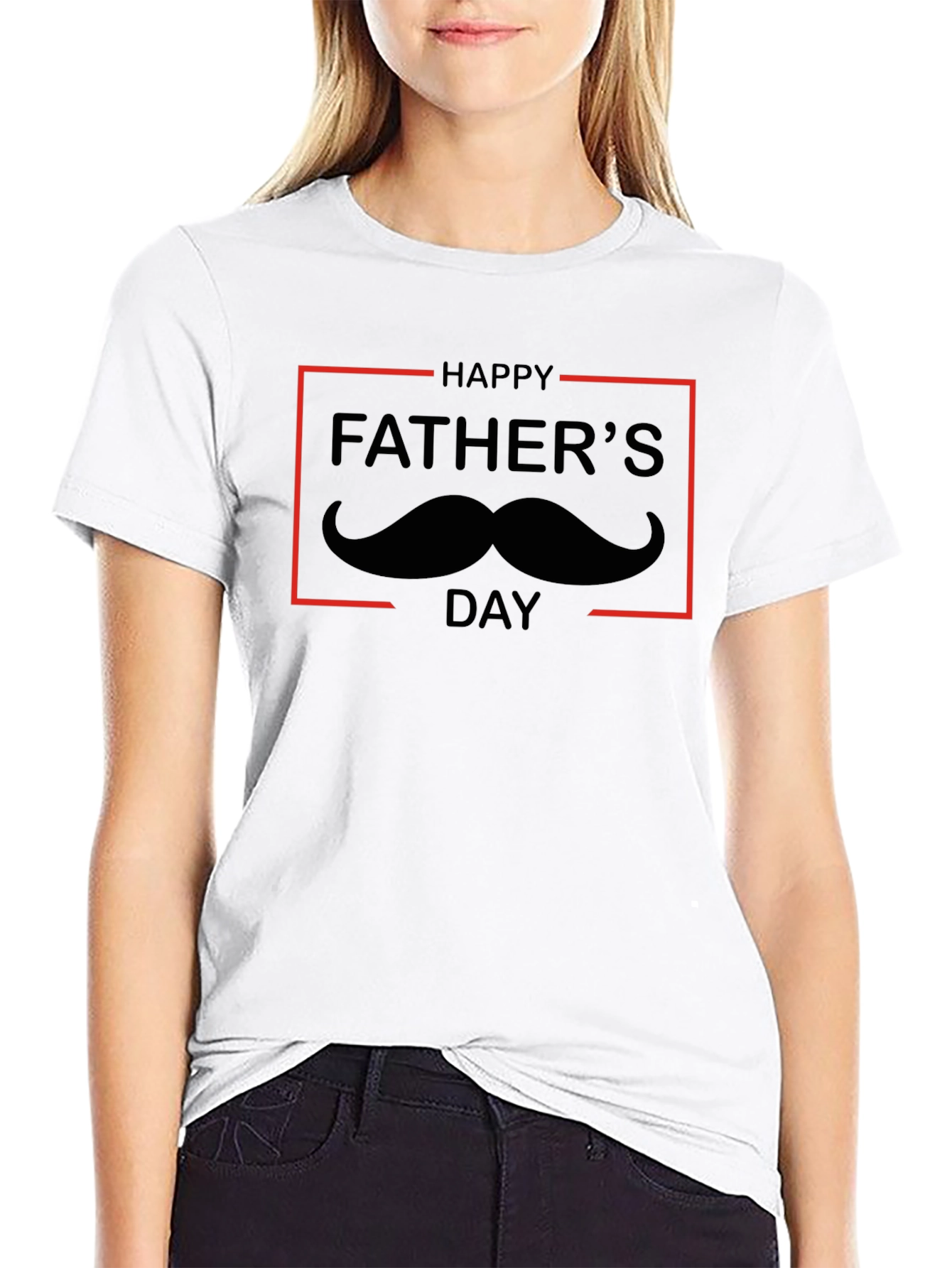 Fathers Day Mustache T-Shirt
