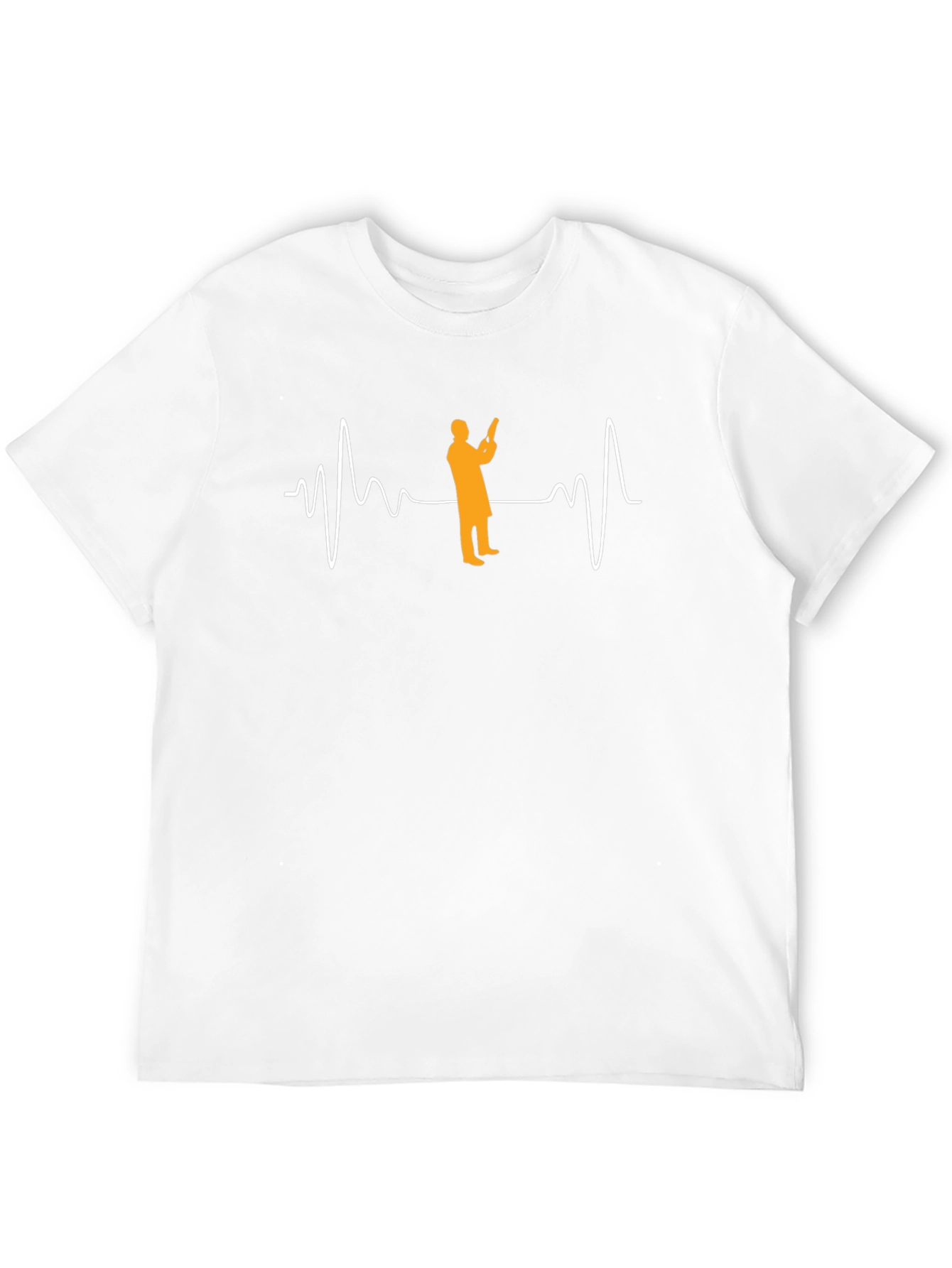 Scientist Heartbeat T-Shirt - Lab Coat Doctor Tee