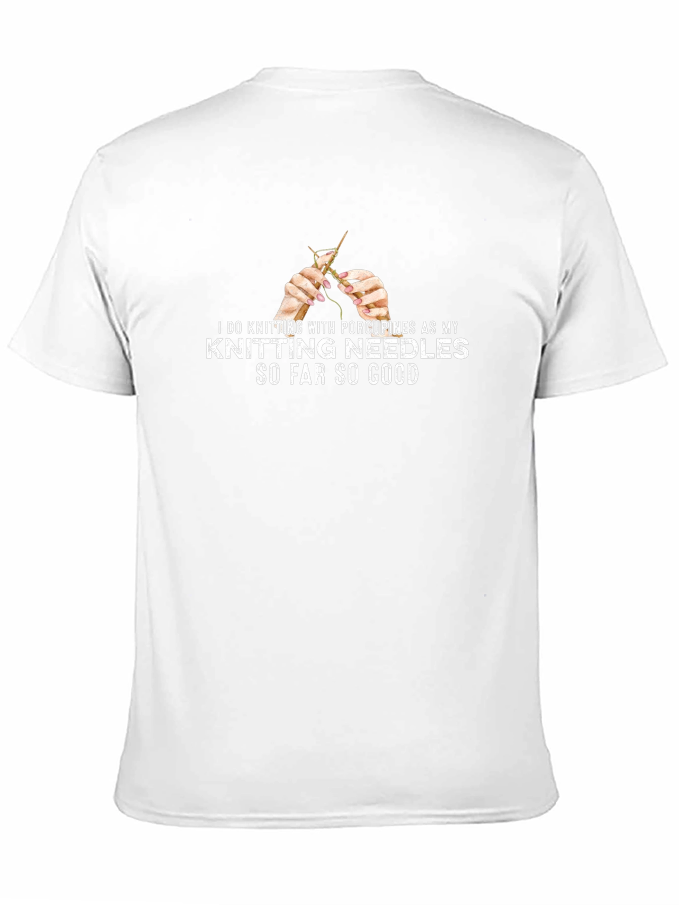 Knitting with Porcupines T-Shirt - Unisex