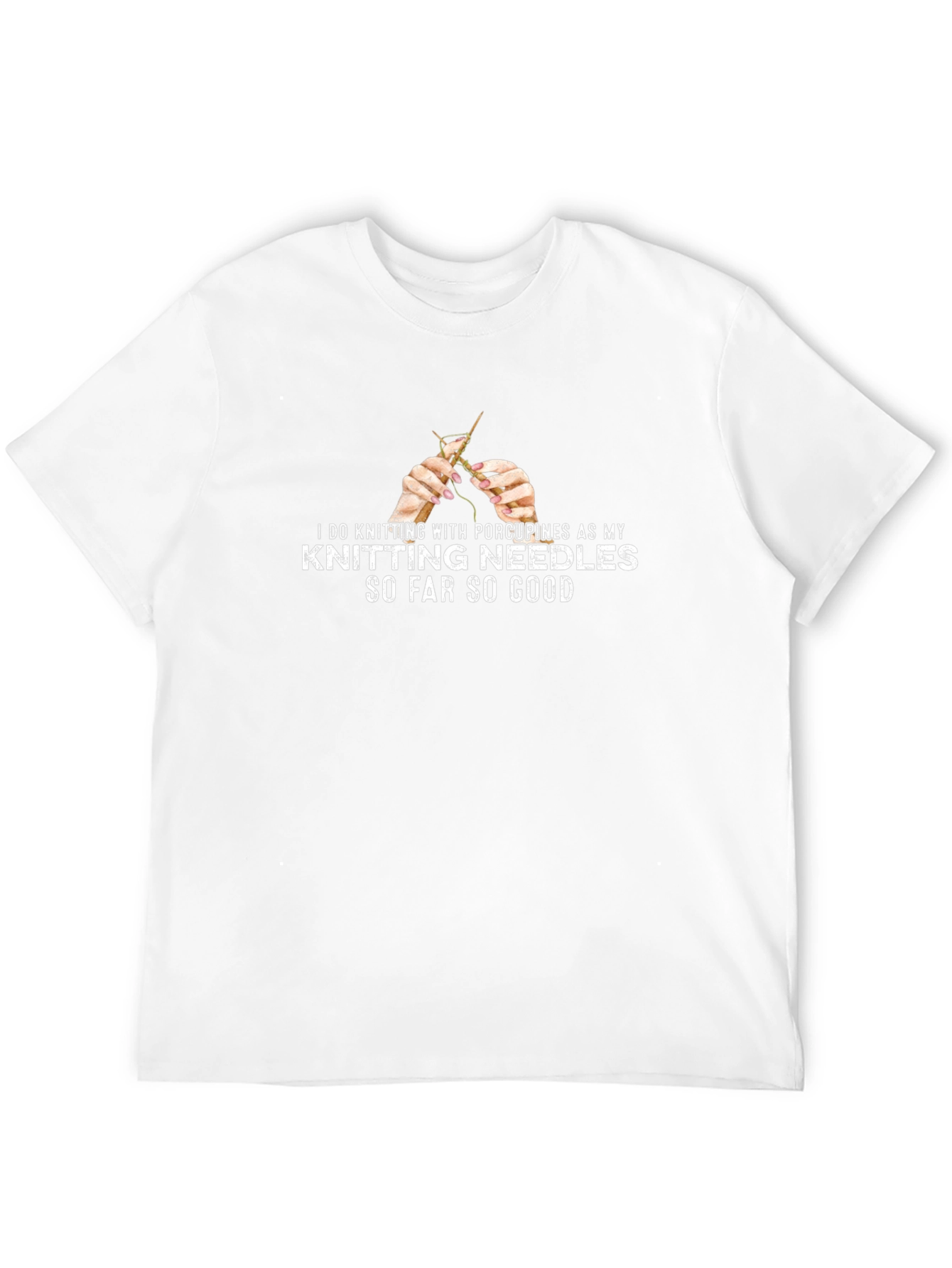 Knitting with Porcupines T-Shirt - Unisex
