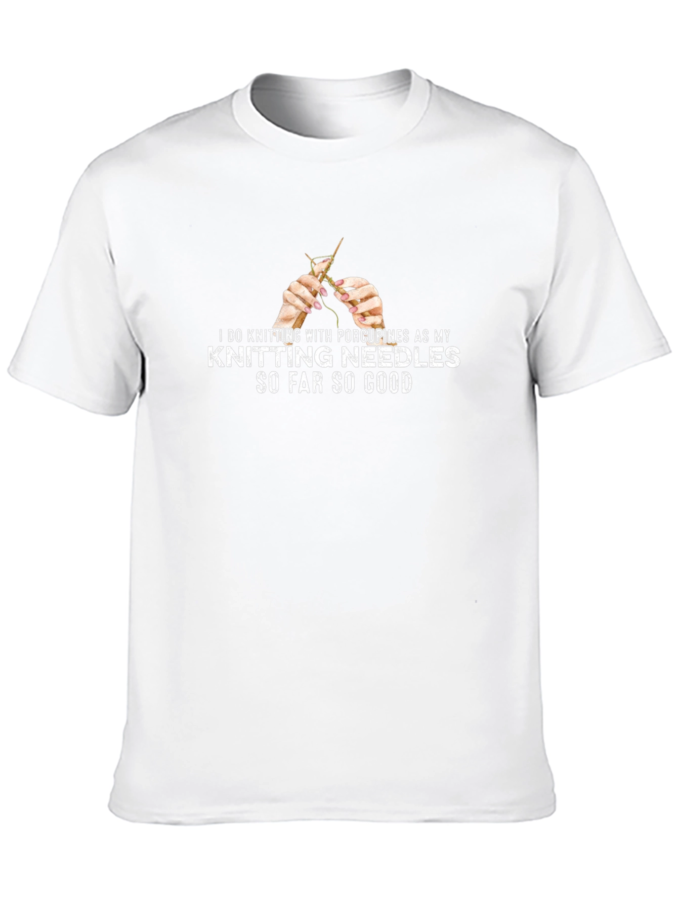 Knitting with Porcupines T-Shirt - Unisex