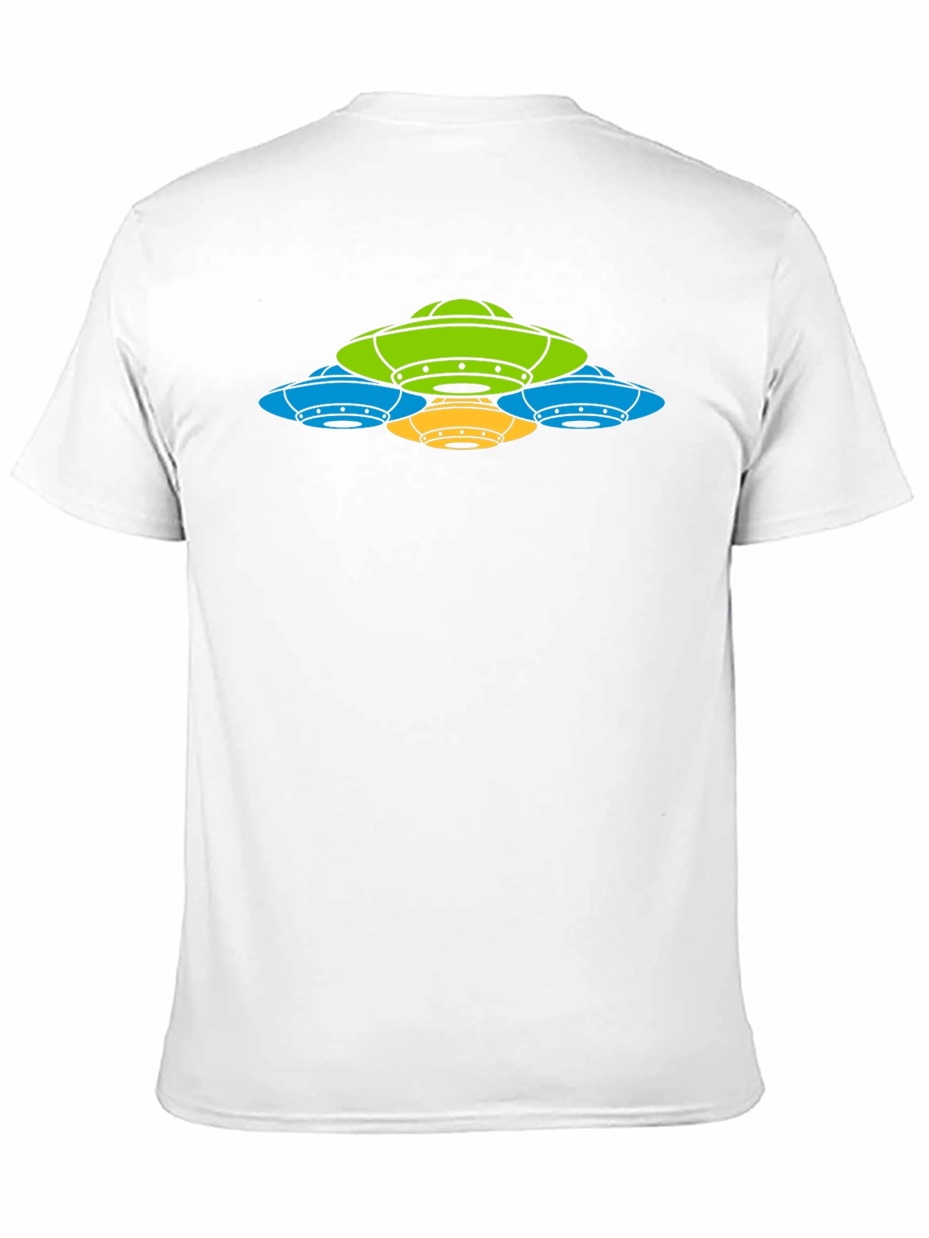 UFO Graphic T-Shirt - Black Cotton Tee