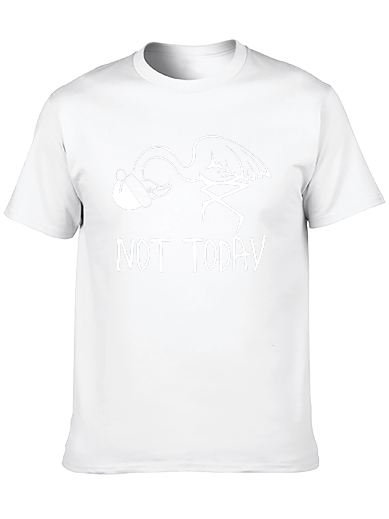 Not Today Flamingo Graphic Tee