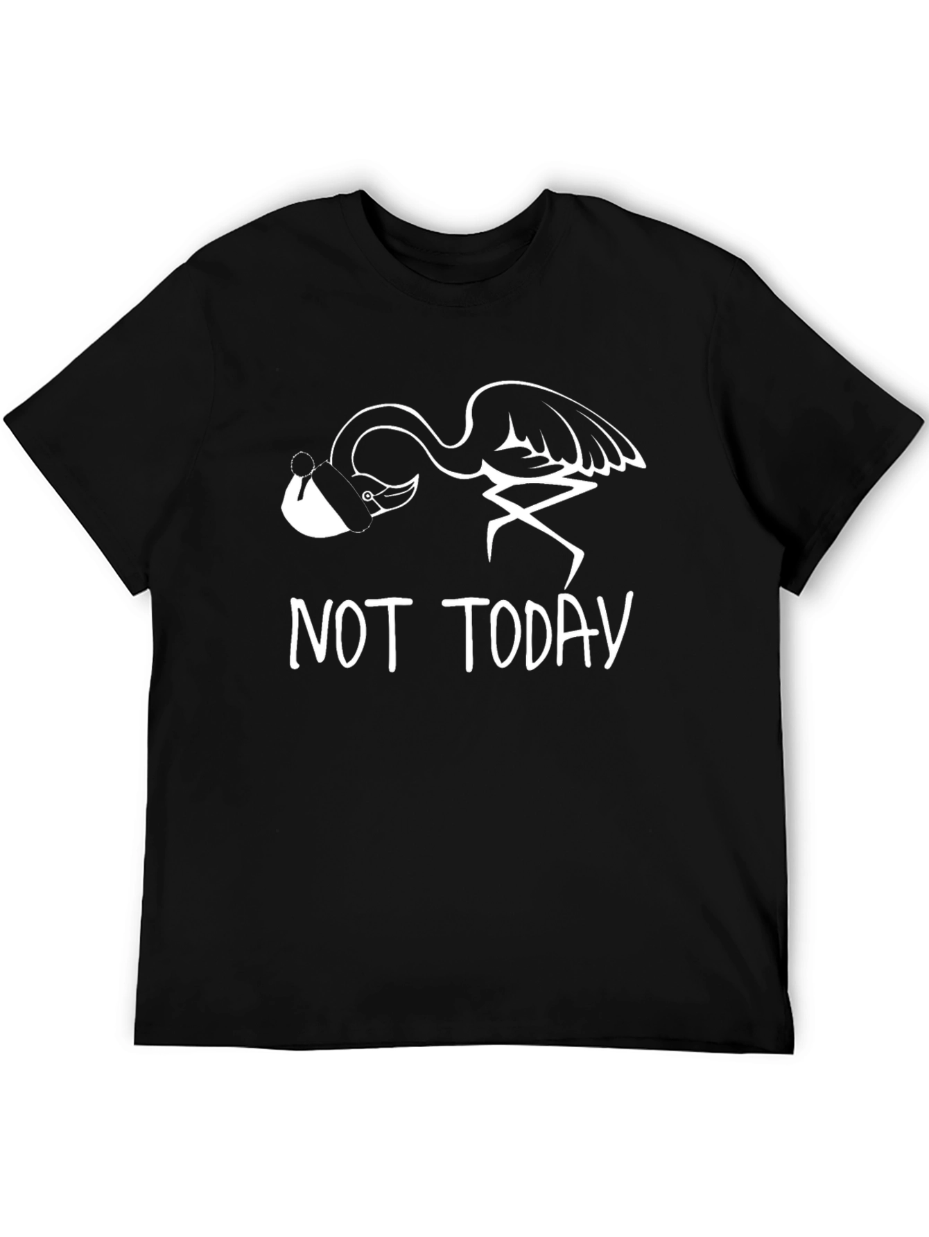 Not Today Flamingo Graphic Tee