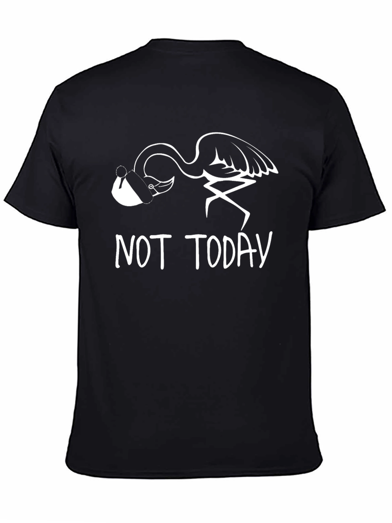 Not Today Flamingo Graphic Tee