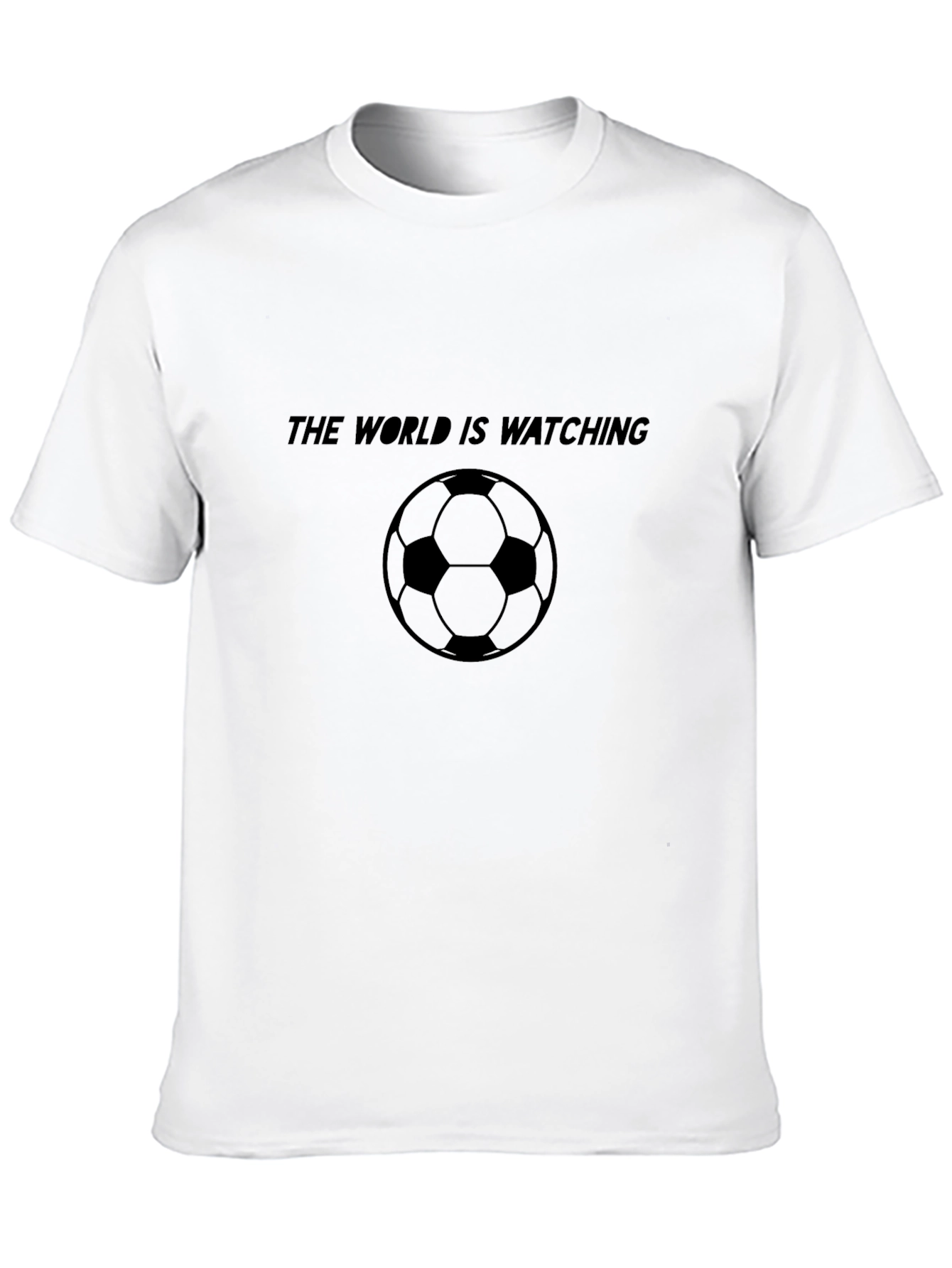 The World is Watching Soccer Tee