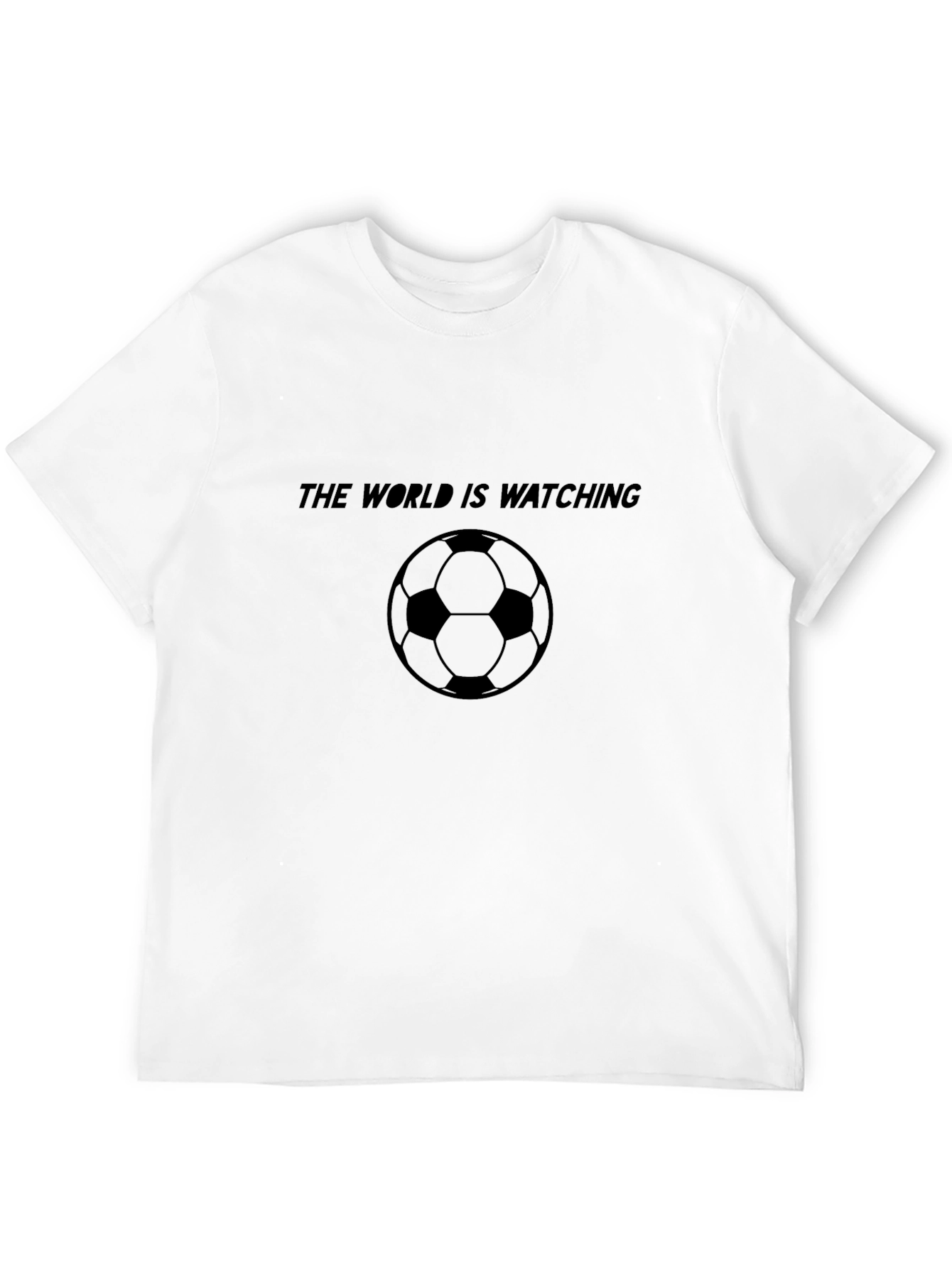 The World is Watching Soccer Tee