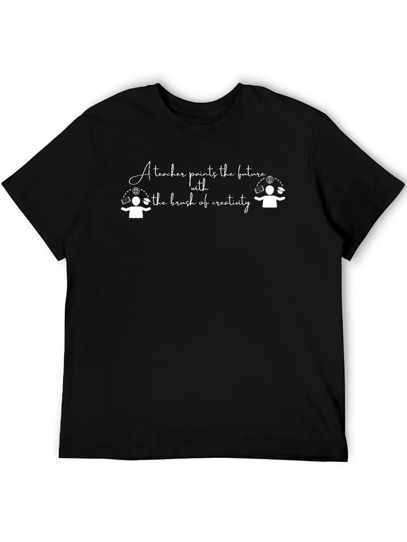 Teacher Paints the Future Graphic T-Shirt