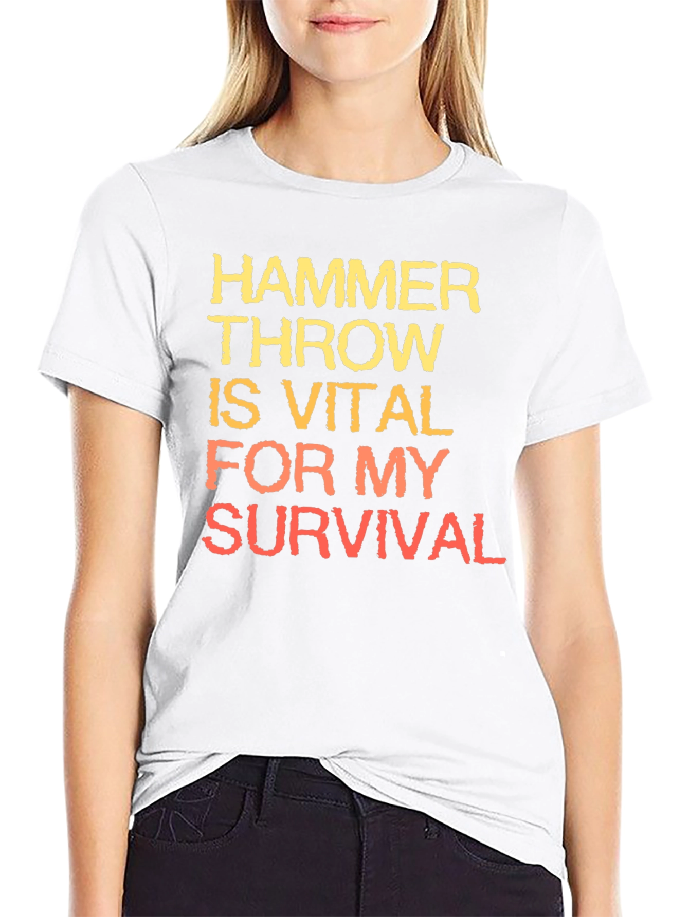 Hammer Throw Survival Graphic Tee
