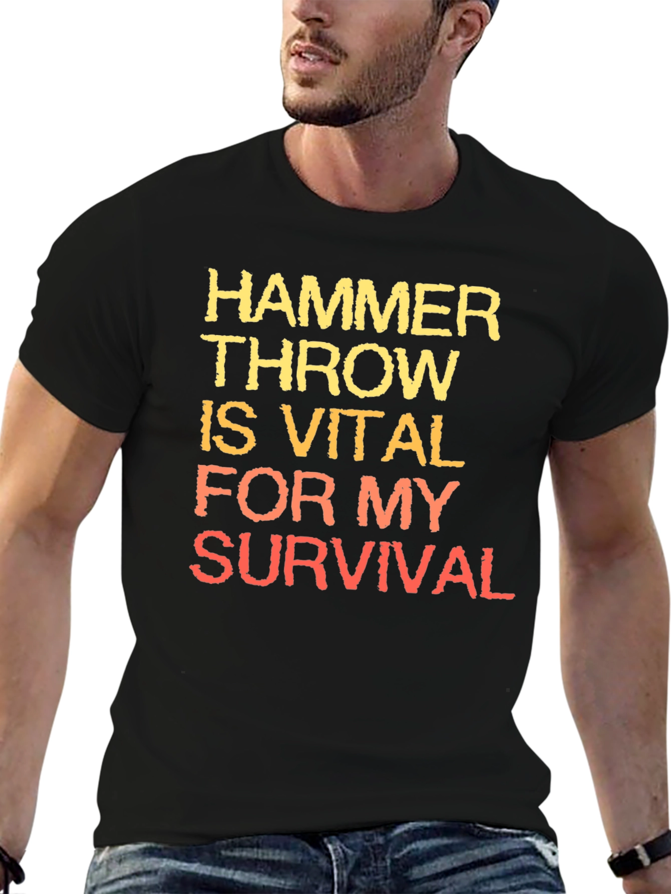 Hammer Throw Survival Graphic Tee