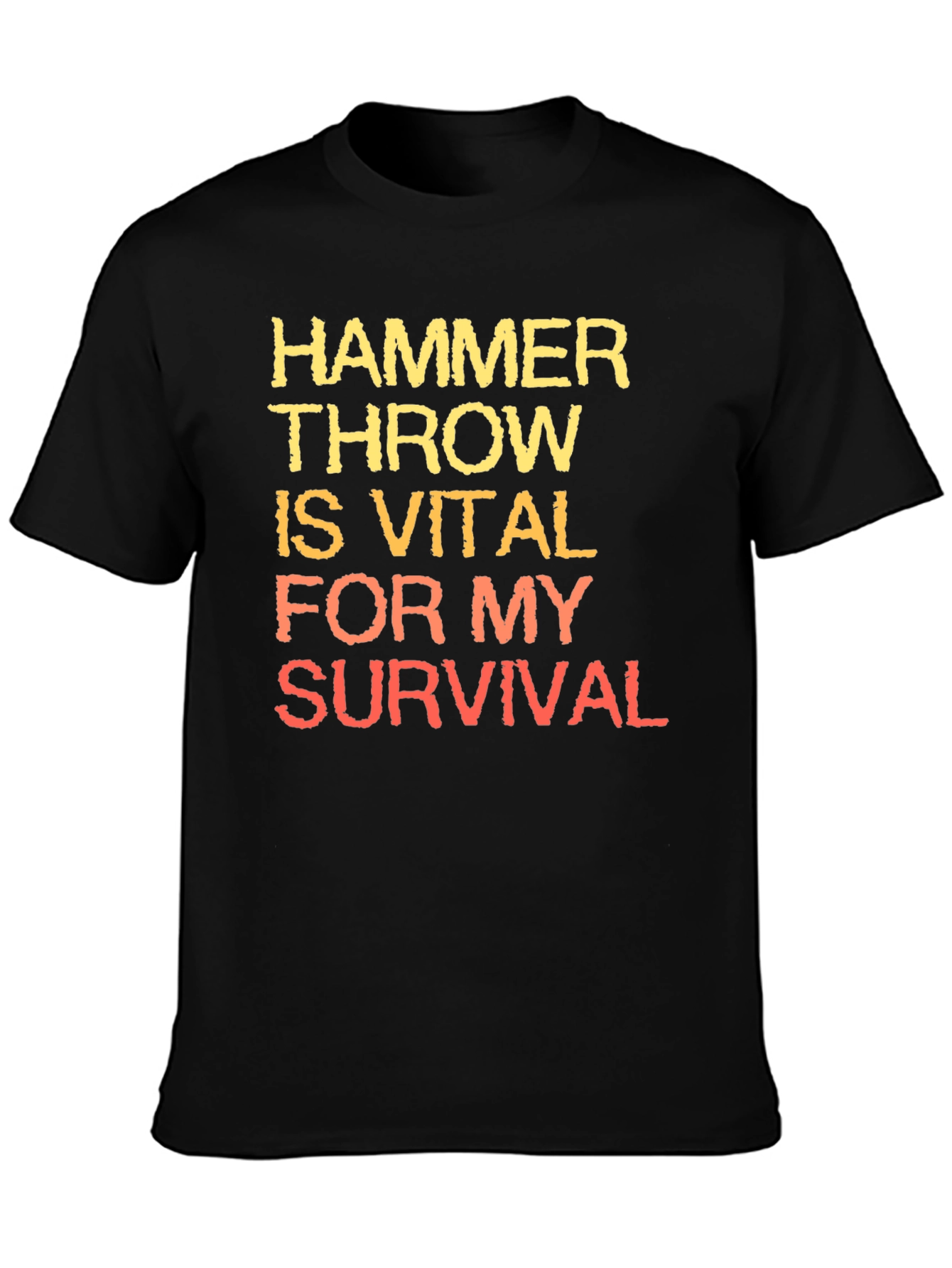 Hammer Throw Survival Graphic Tee