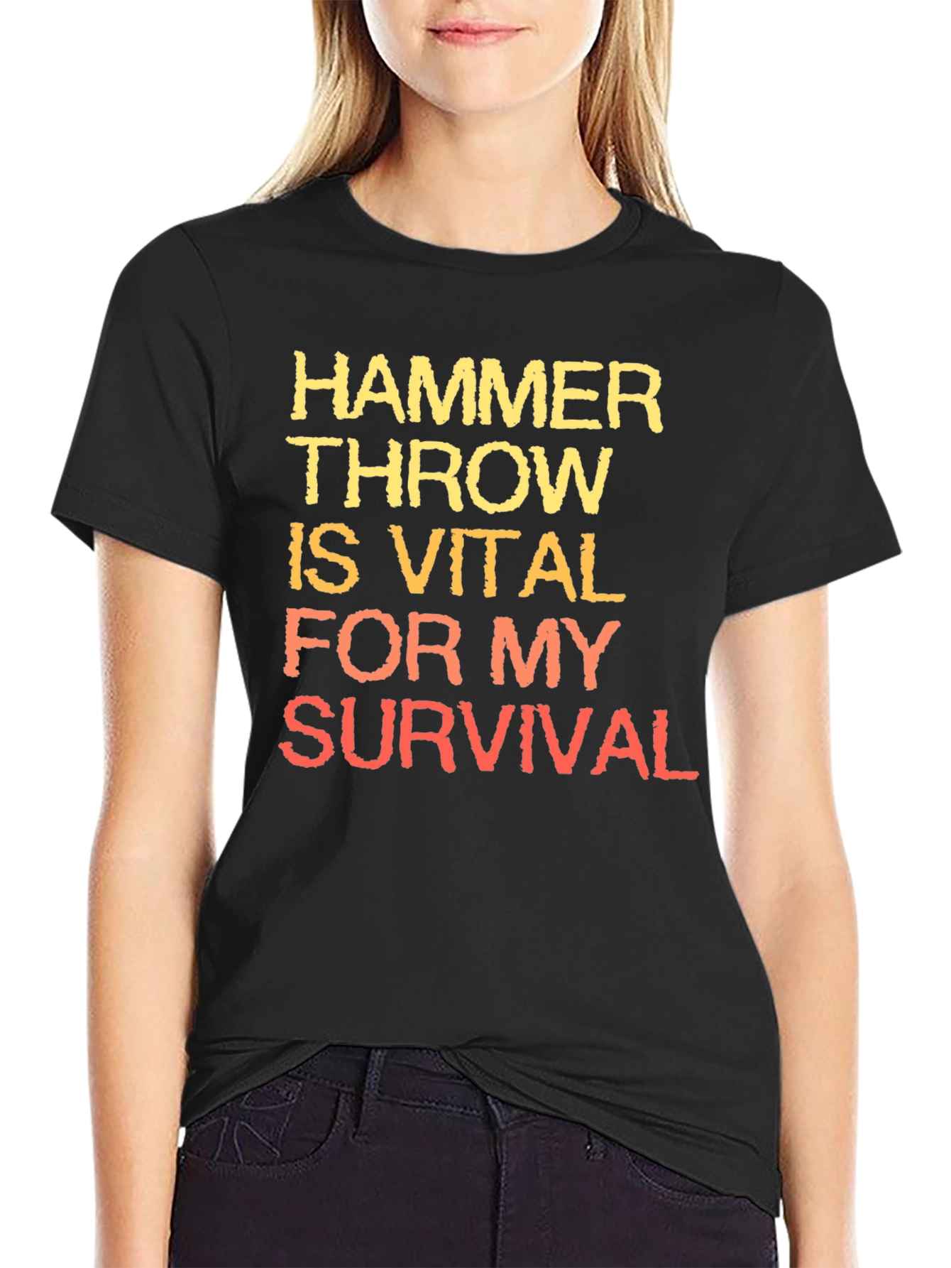 Hammer Throw Survival Graphic Tee