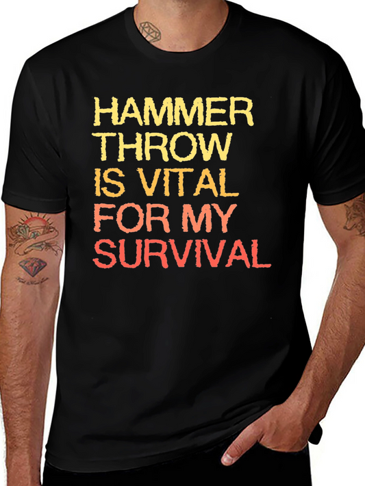 Hammer Throw Survival Graphic Tee