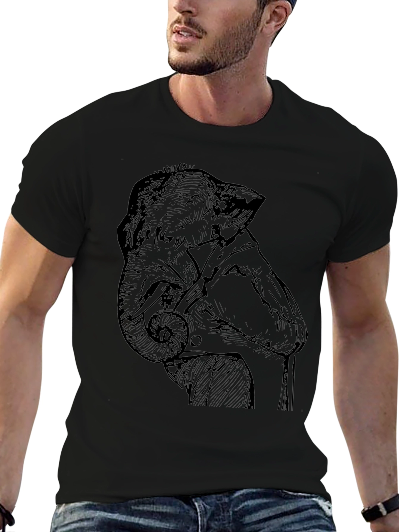 Elephant Tuxedo Graphic Tee - Unique Animal Lovers Shirt