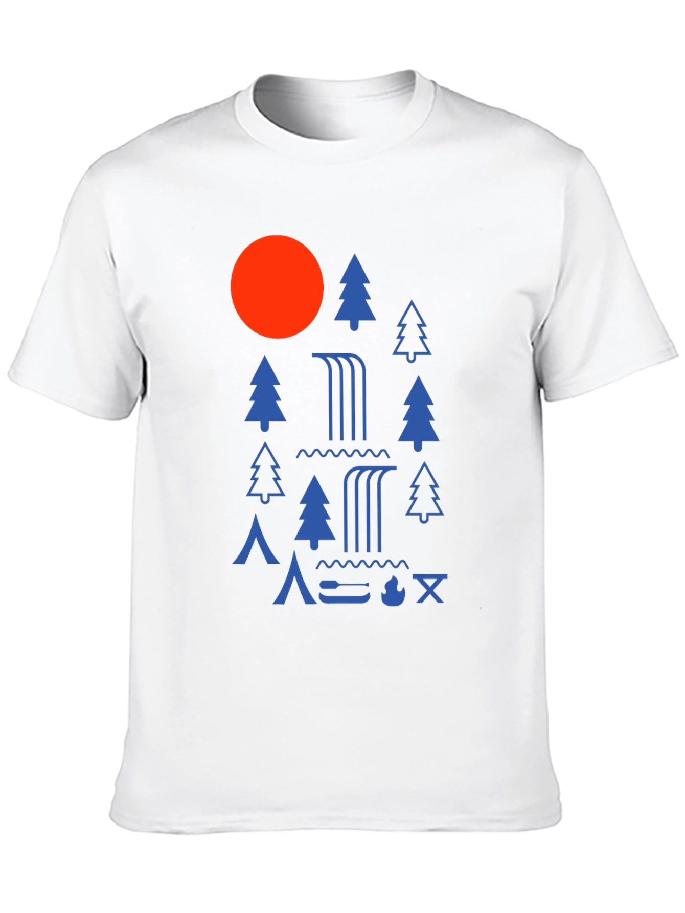 Camping Adventure Graphic Tee - Nature Inspired Design