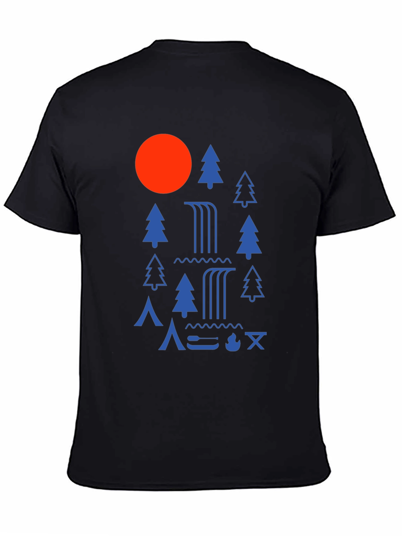 Camping Adventure Graphic Tee - Nature Inspired Design