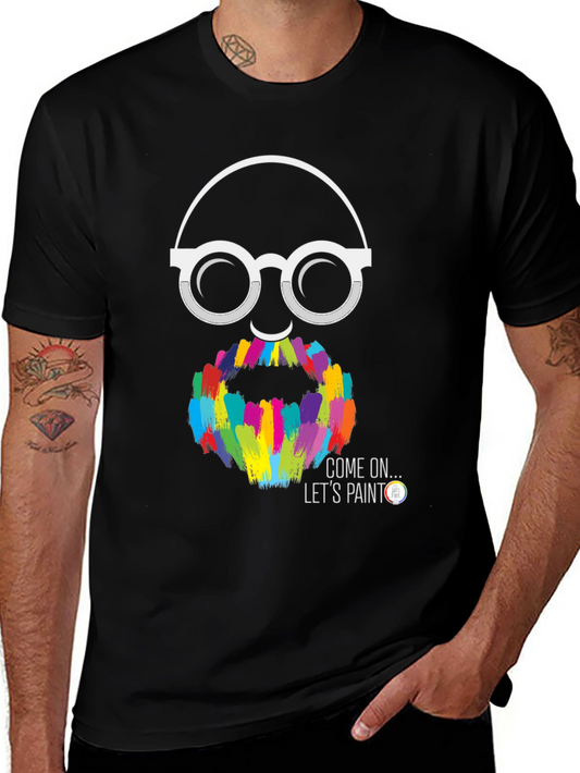 Colorful Painter T-Shirt: Lets Paint!
