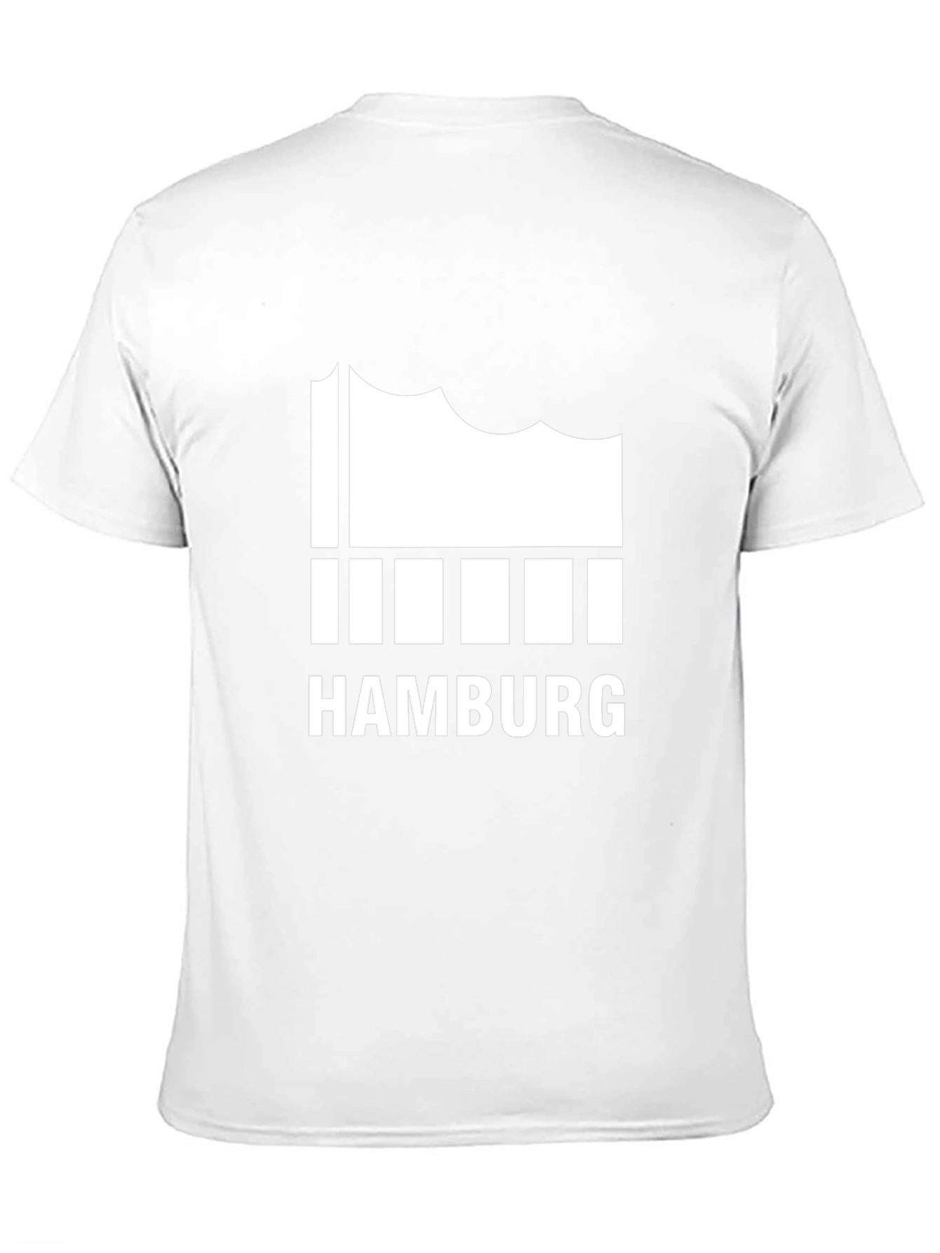 Hamburg T-Shirt Black Cotton Tee