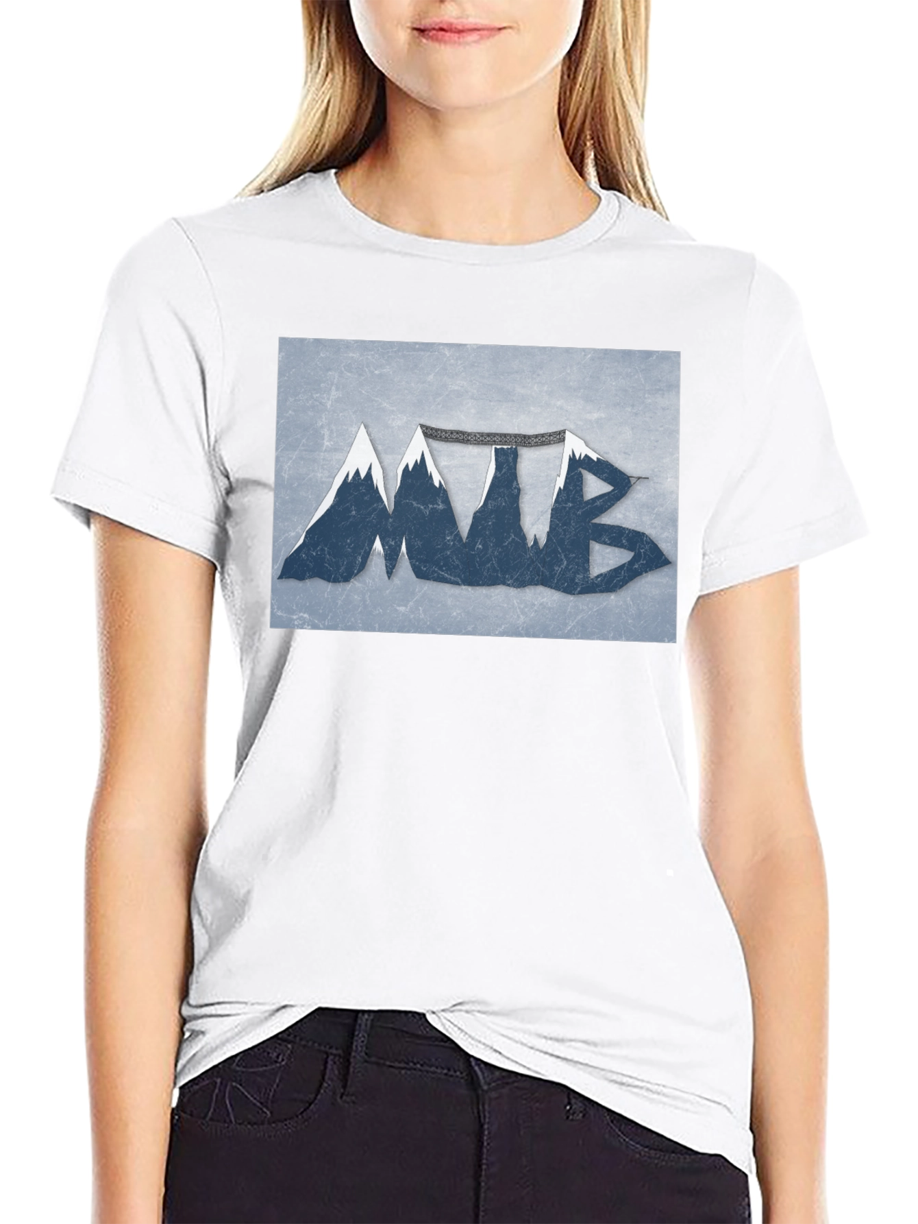 MTB Mountains Black T-Shirt
