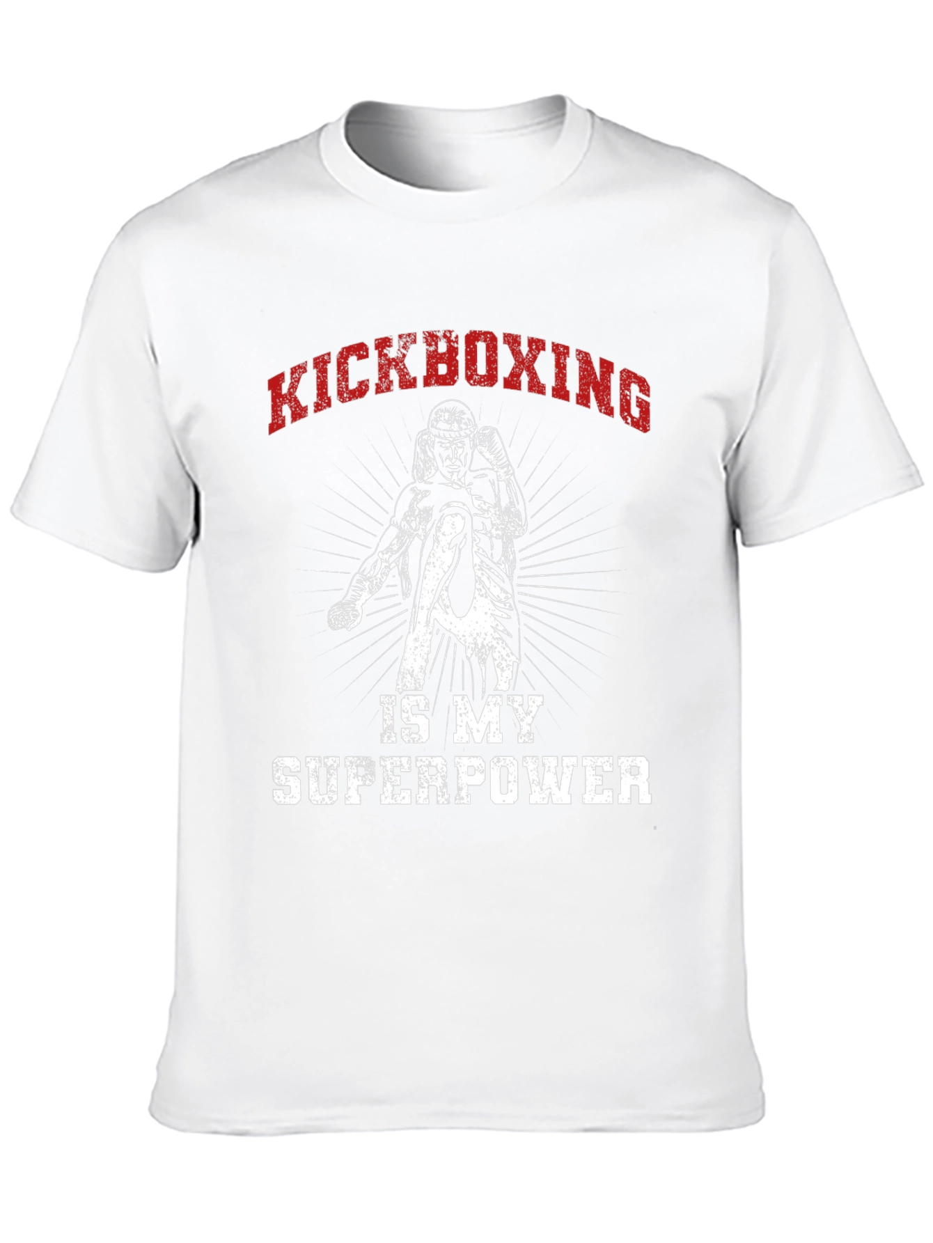 Kickboxing Superpower Graphic T-Shirt