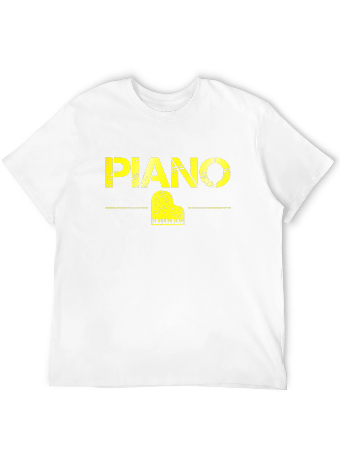 Piano Graphic Black T-Shirt