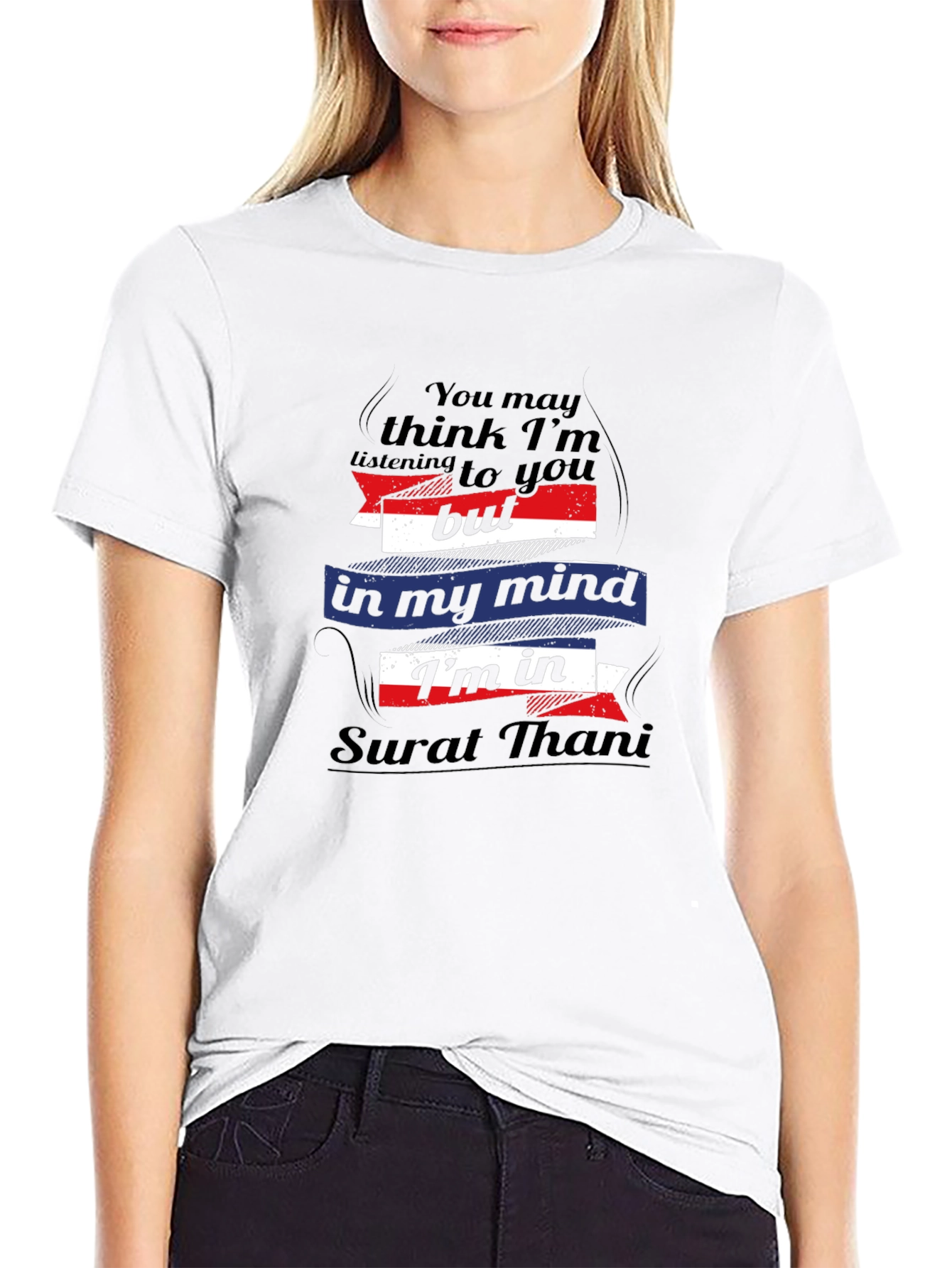 Surat Thani Mind T-Shirt - Funny Travel Tee