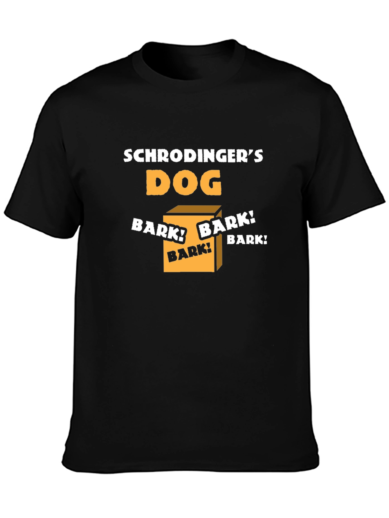 Schrödingers Dog T-Shirt - Funny Science Humor Tee