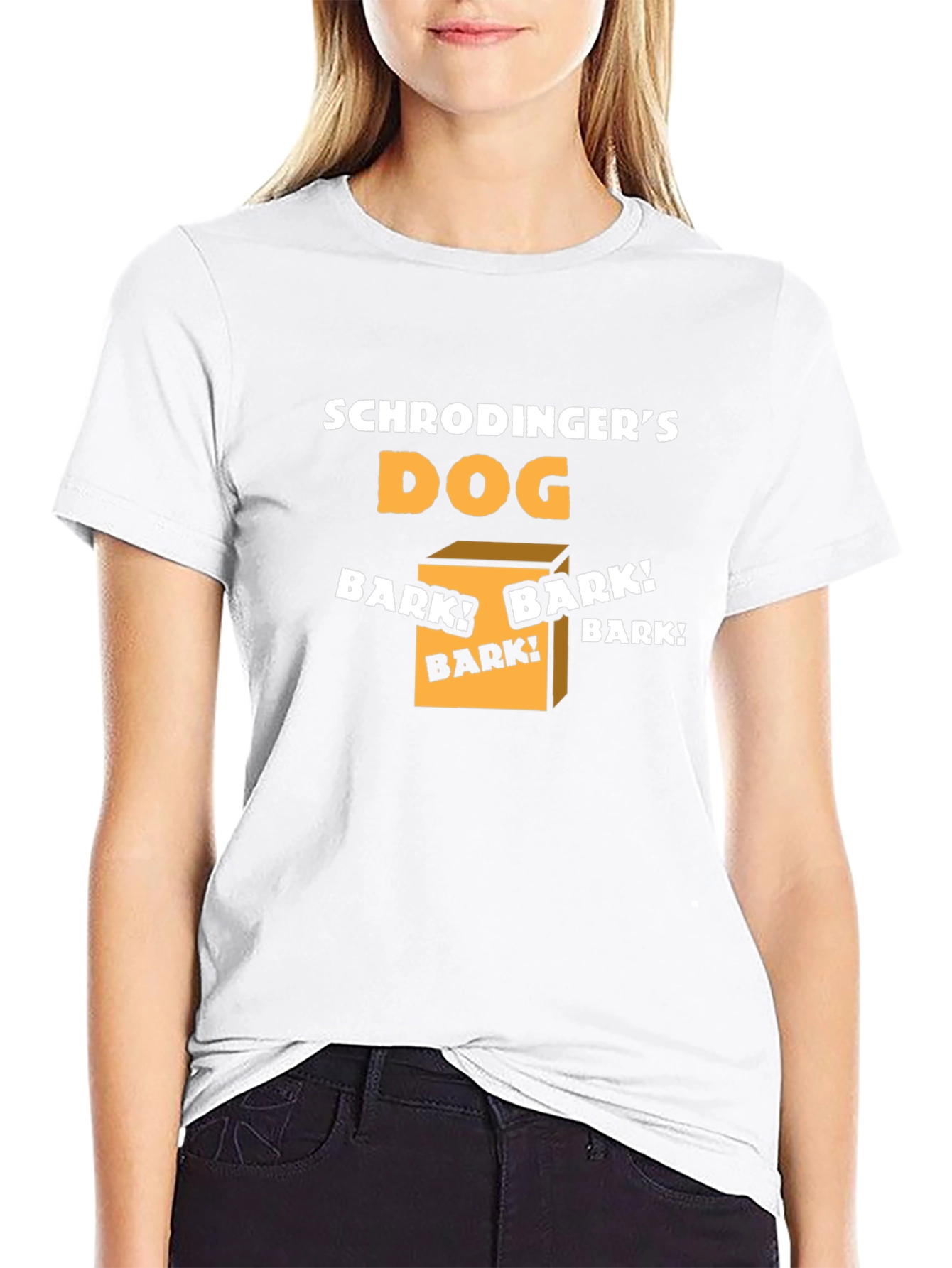 Schrödingers Dog T-Shirt - Funny Science Humor Tee