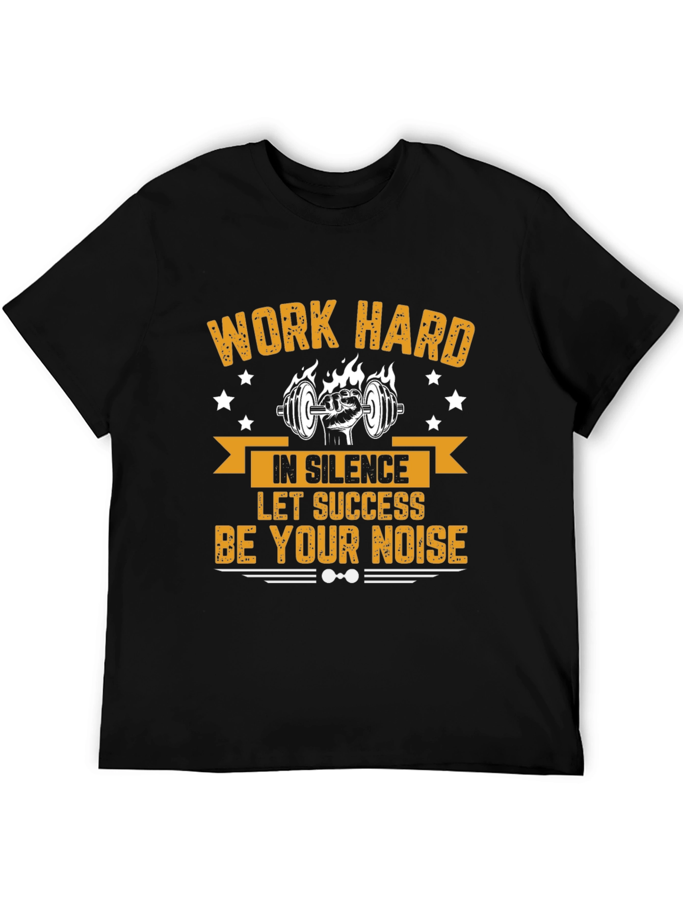 Work Hard Motivational Gym T-Shirt