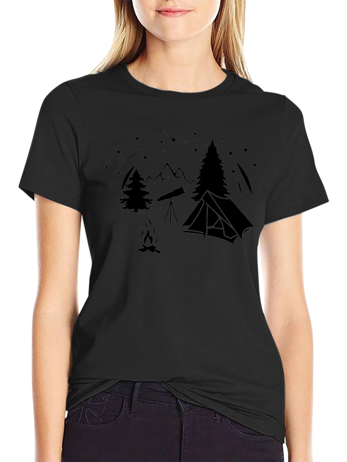 Outdoor Camping Graphic Tee