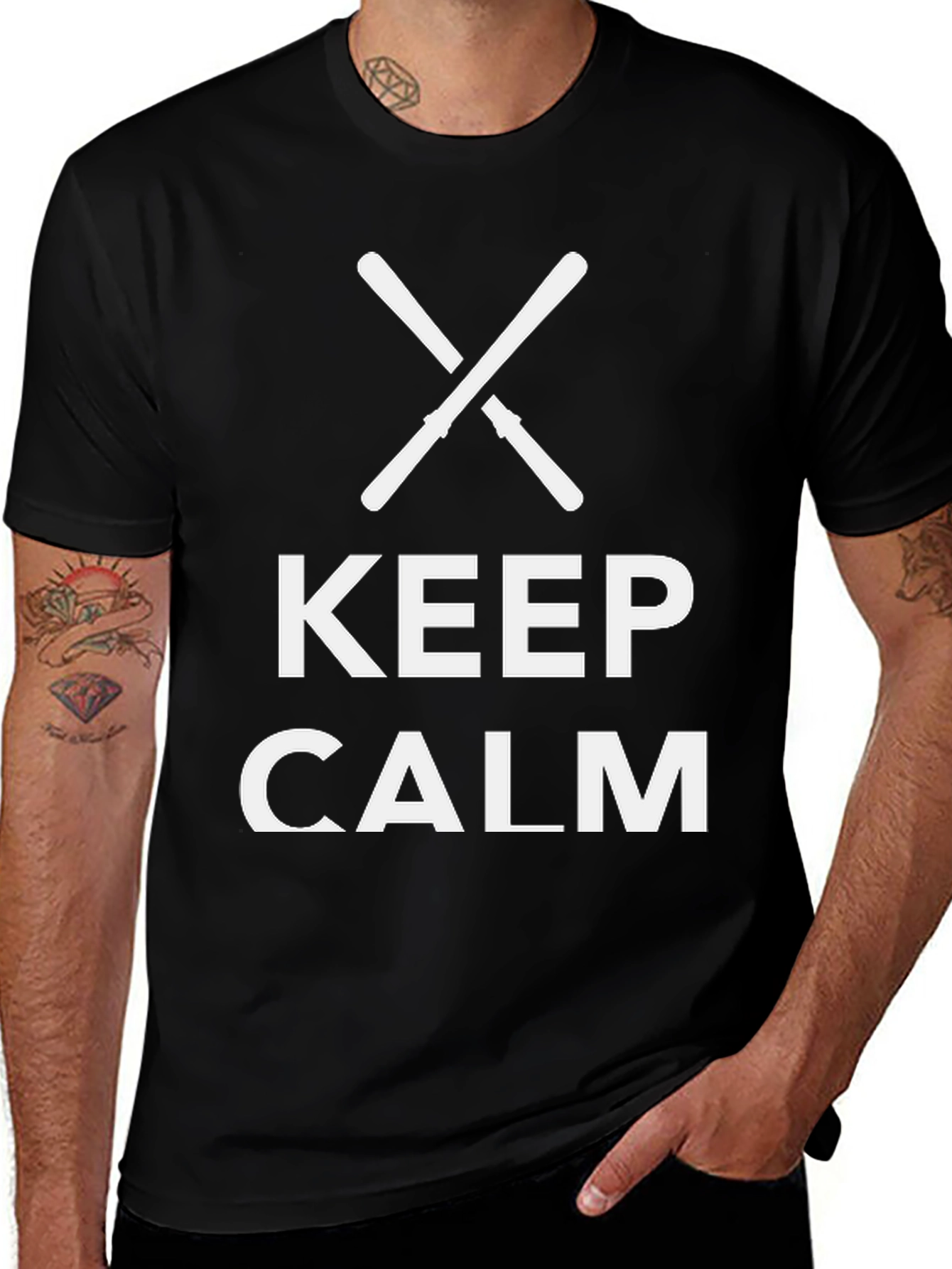 Keep Calm Lightsaber T-Shirt