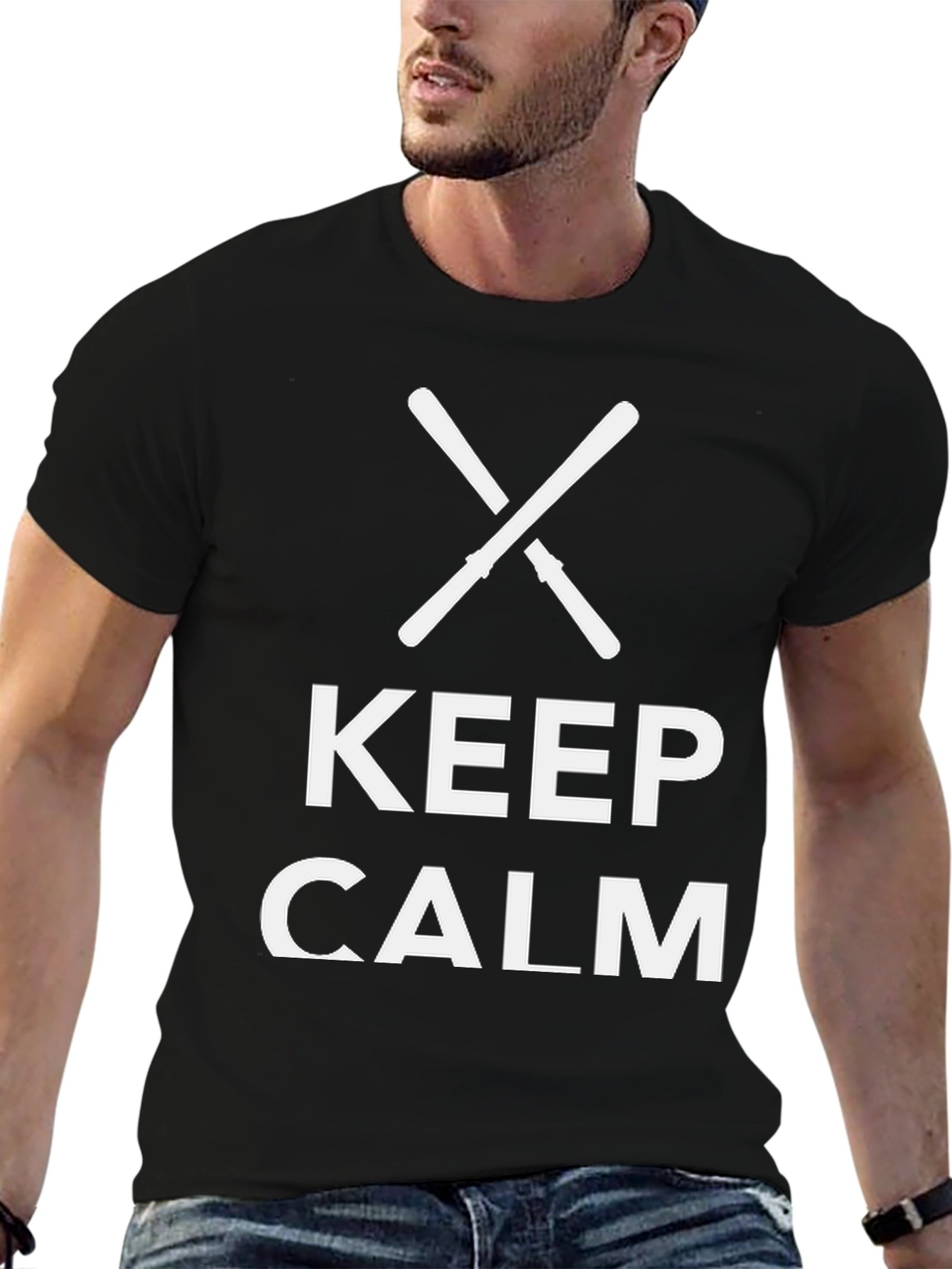 Keep Calm Lightsaber T-Shirt