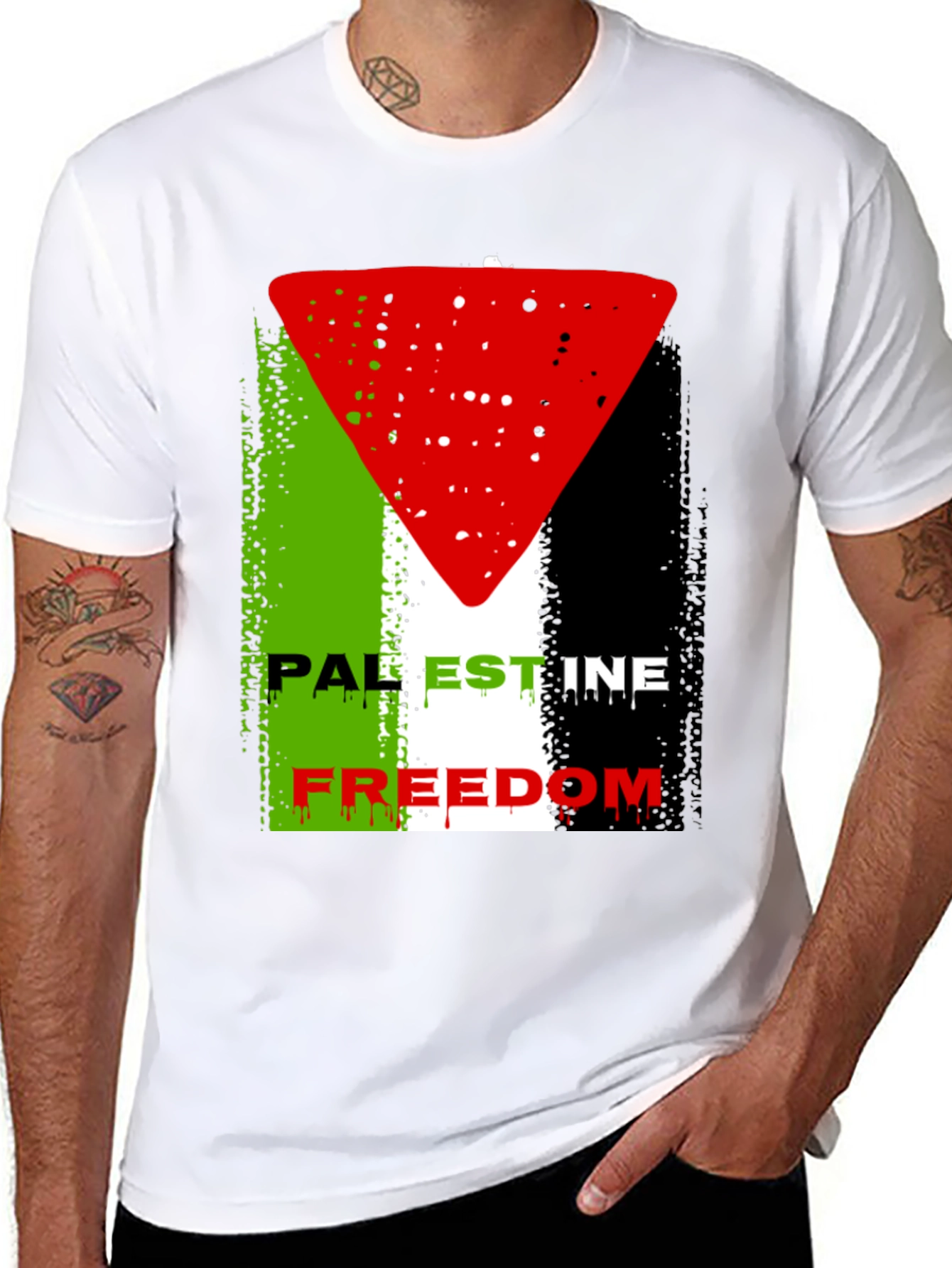 Palestine Freedom T-Shirt - Graphic Tee