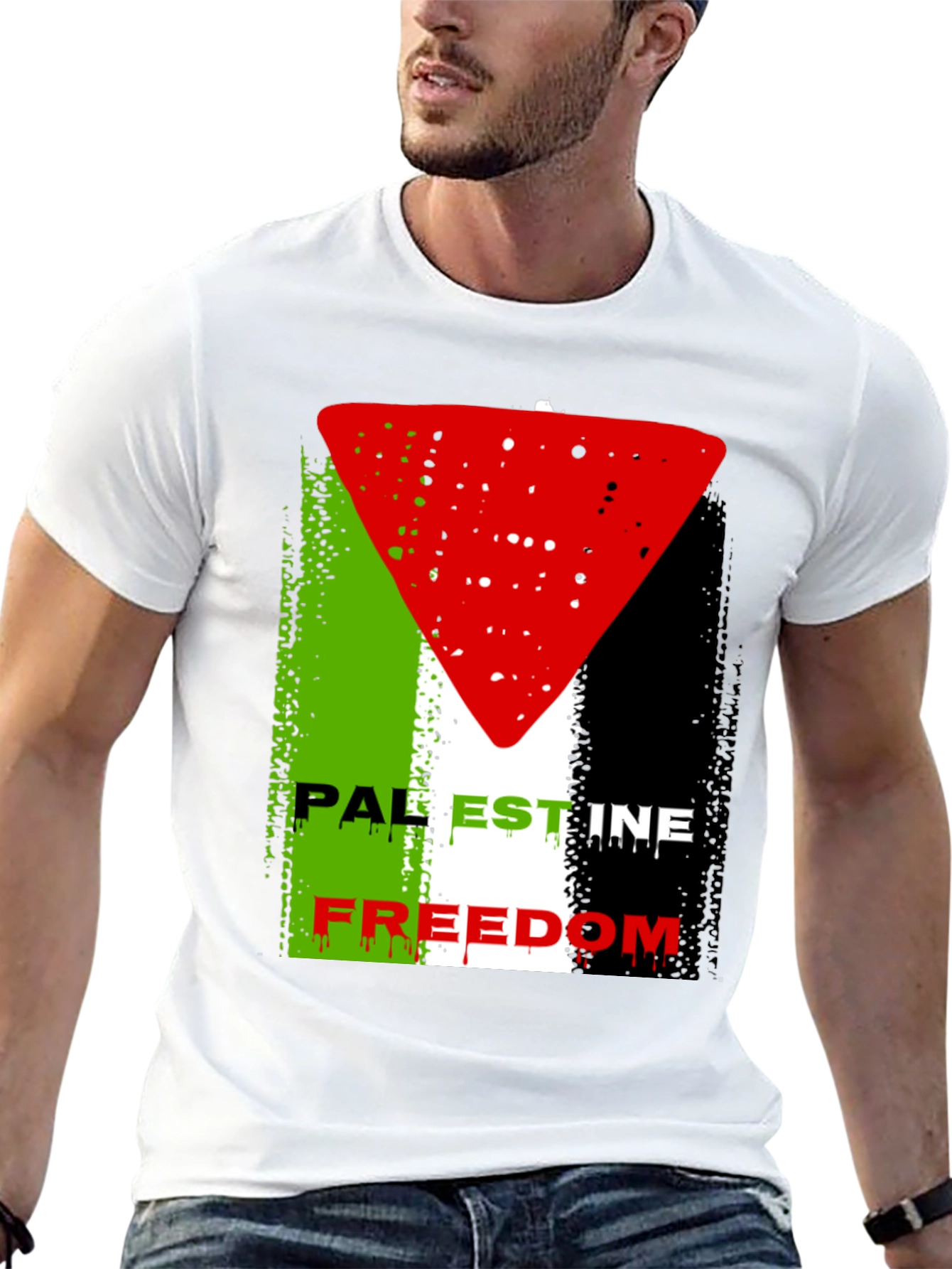 Palestine Freedom T-Shirt - Graphic Tee
