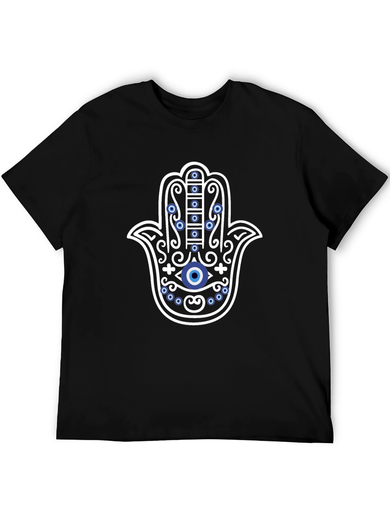 Hamsa Hand Graphic Tee - Protection & Style