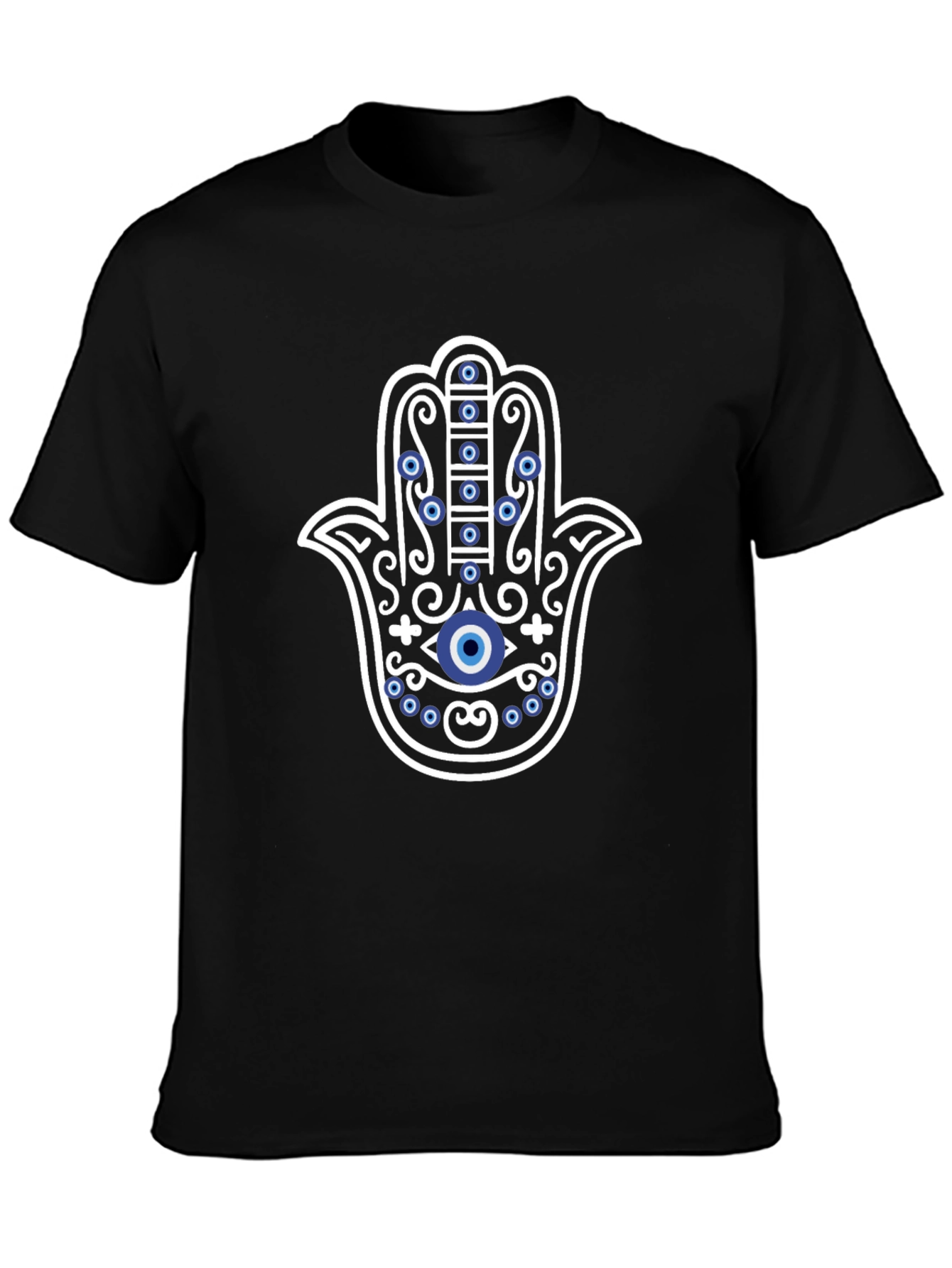 Hamsa Hand Graphic Tee - Protection & Style