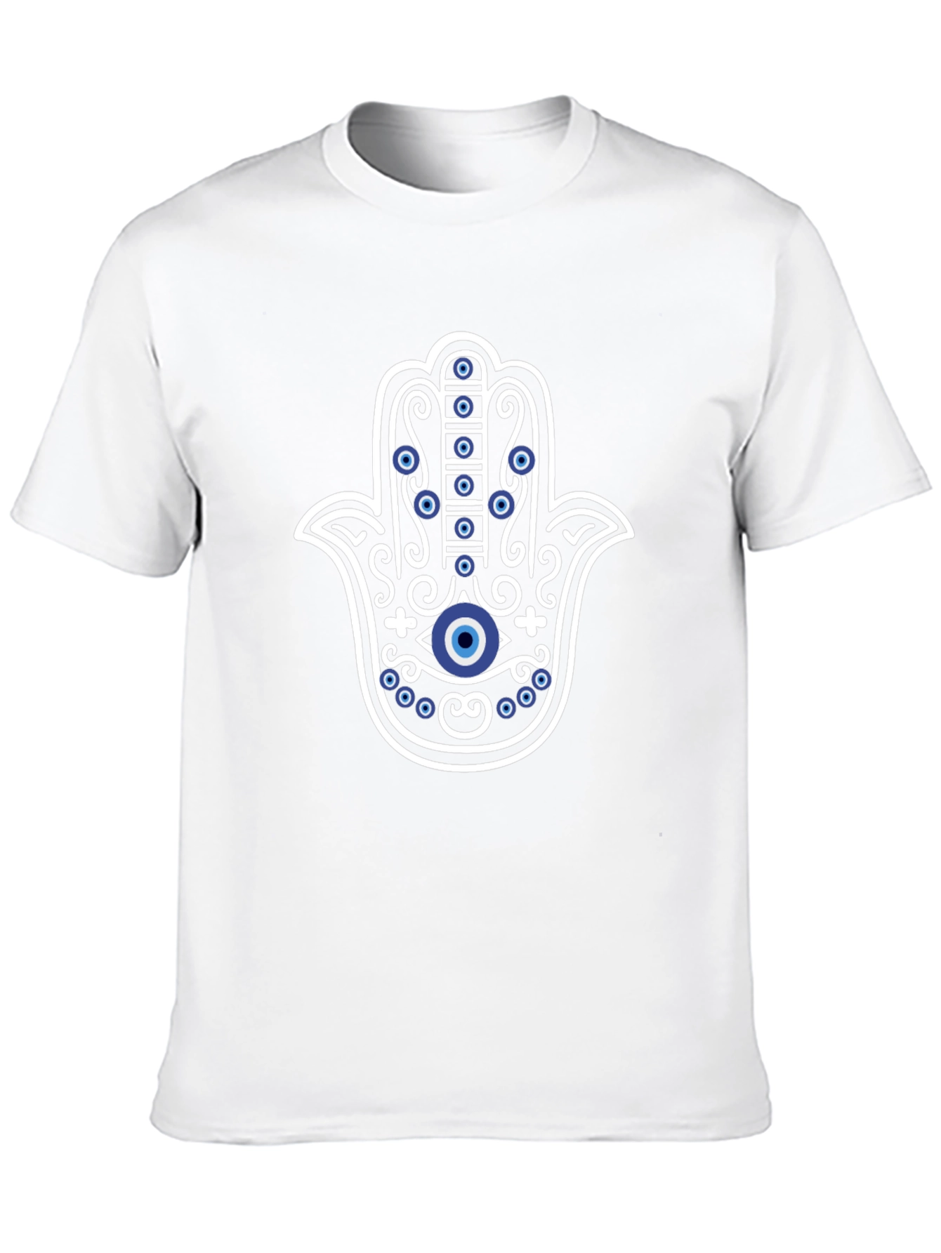 Hamsa Hand Graphic Tee - Protection & Style