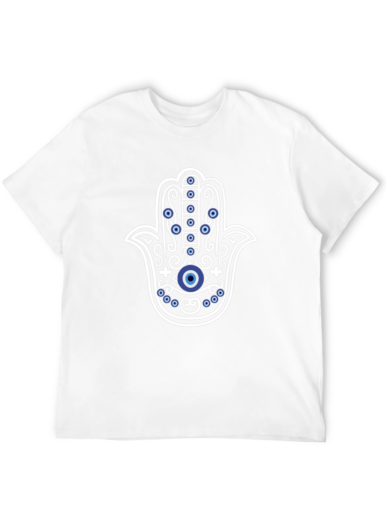 Hamsa Hand Graphic Tee - Protection & Style