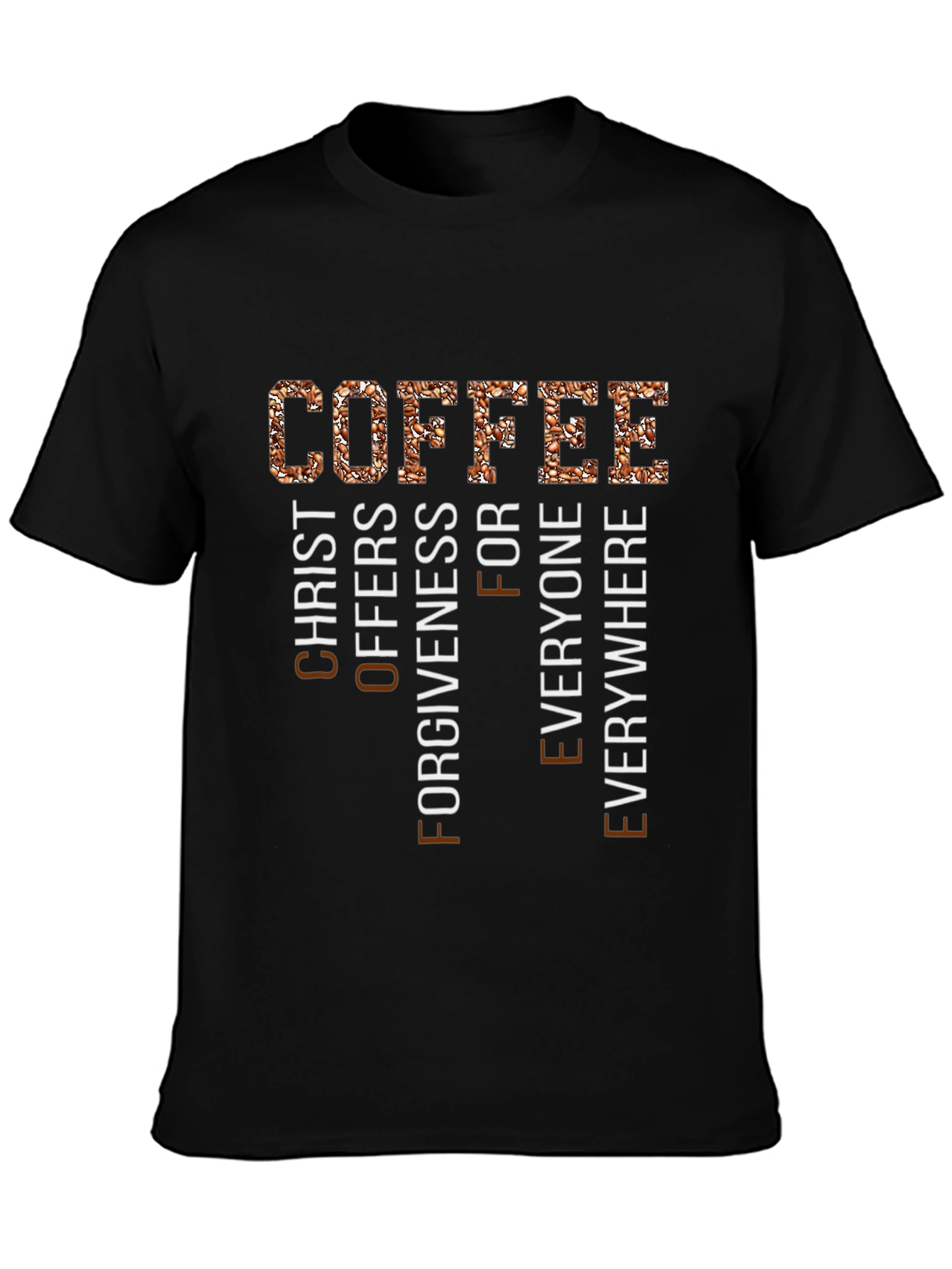 Coffee Christ Offers Forgiveness T-Shirt