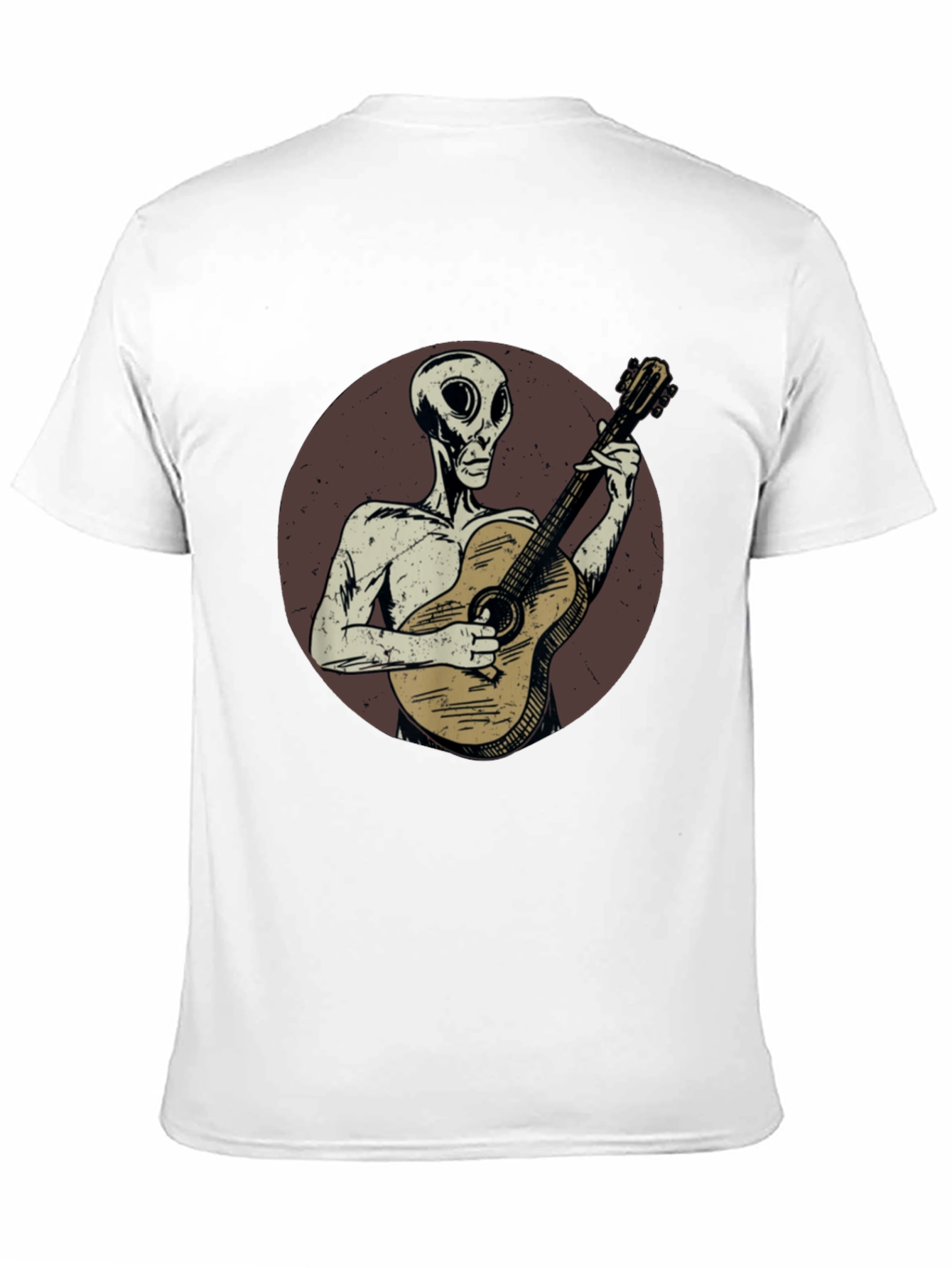 Alien Guitarist Graphic T-Shirt - Unique Design