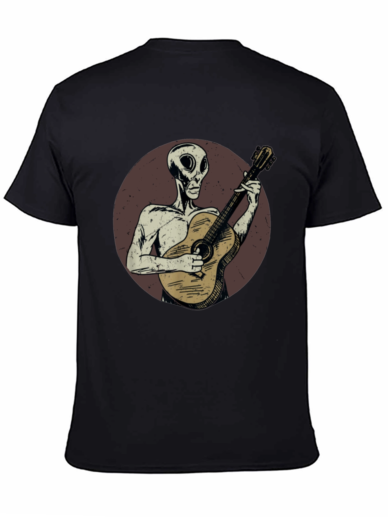 Alien Guitarist Graphic T-Shirt - Unique Design