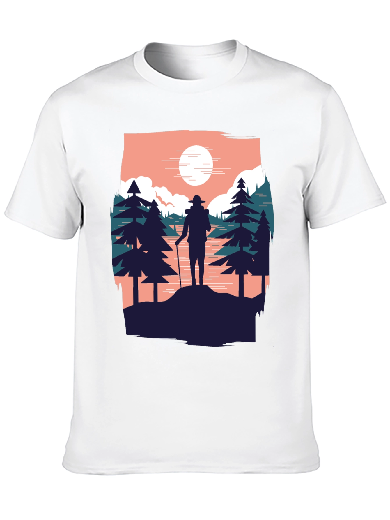 Nature Hiker Graphic T-Shirt - Unisex Tee