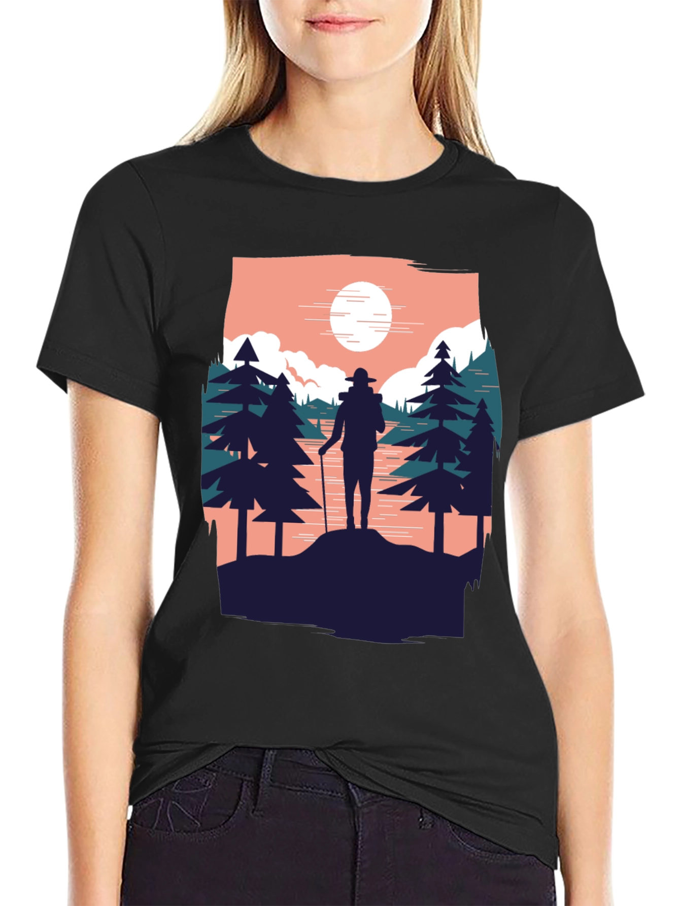 Nature Hiker Graphic T-Shirt - Unisex Tee