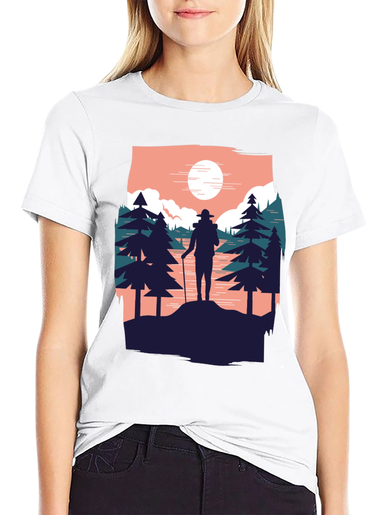 Nature Hiker Graphic T-Shirt - Unisex Tee
