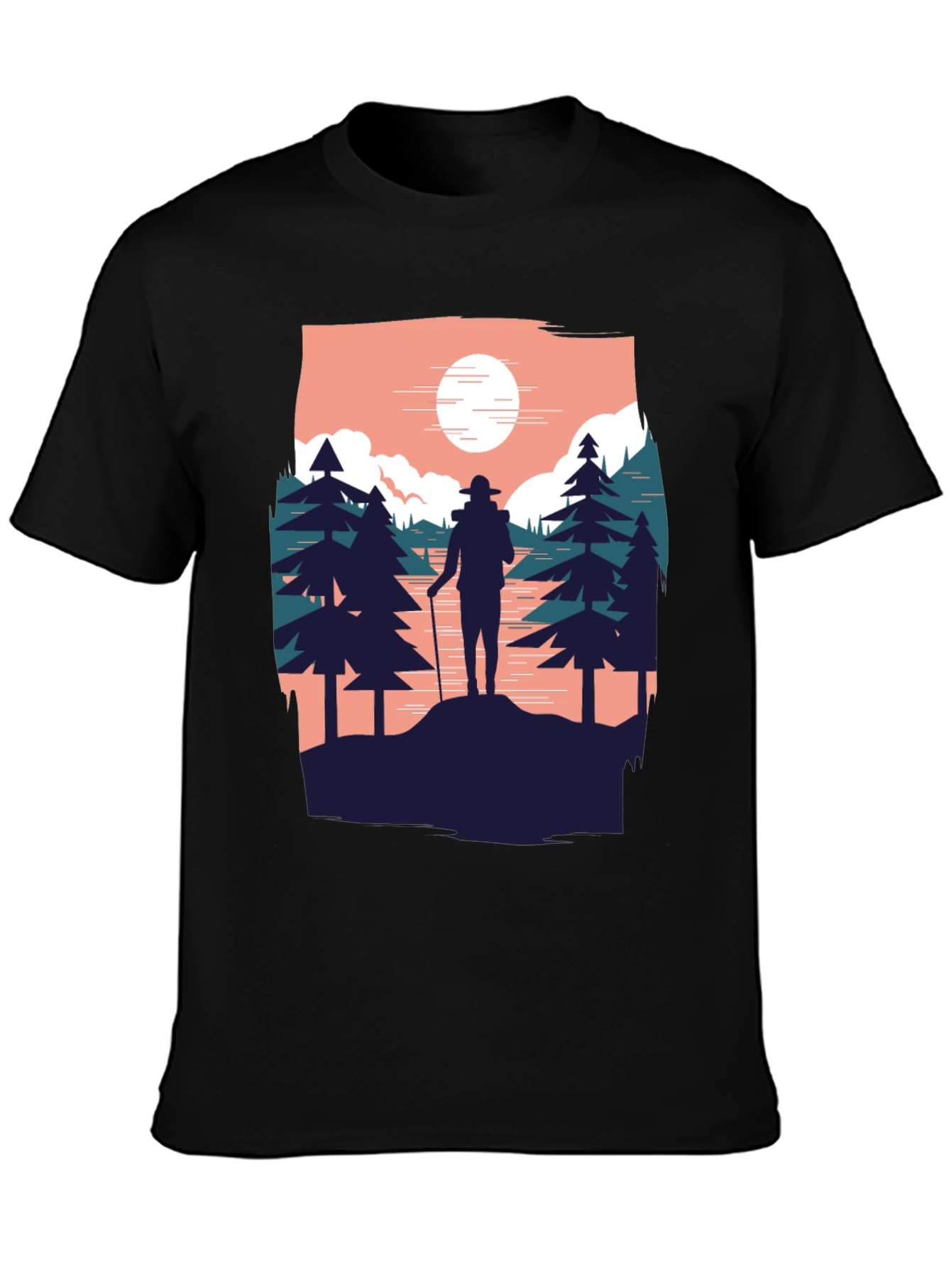 Nature Hiker Graphic T-Shirt - Unisex Tee